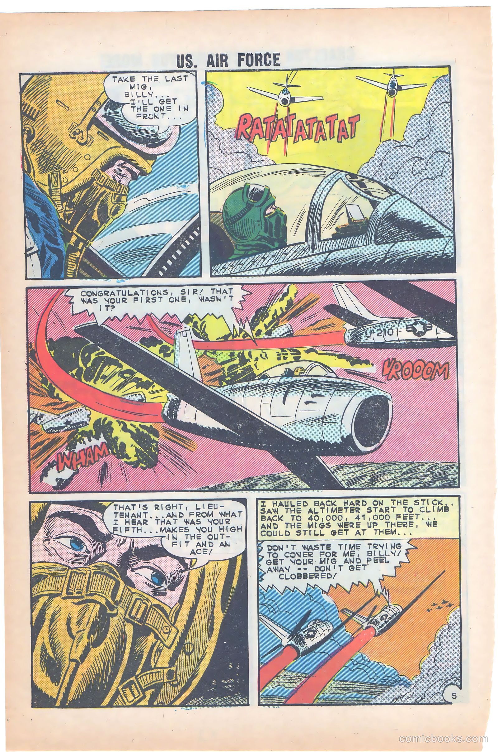 U.S. Air Force Comics #30 — page 8 of 36