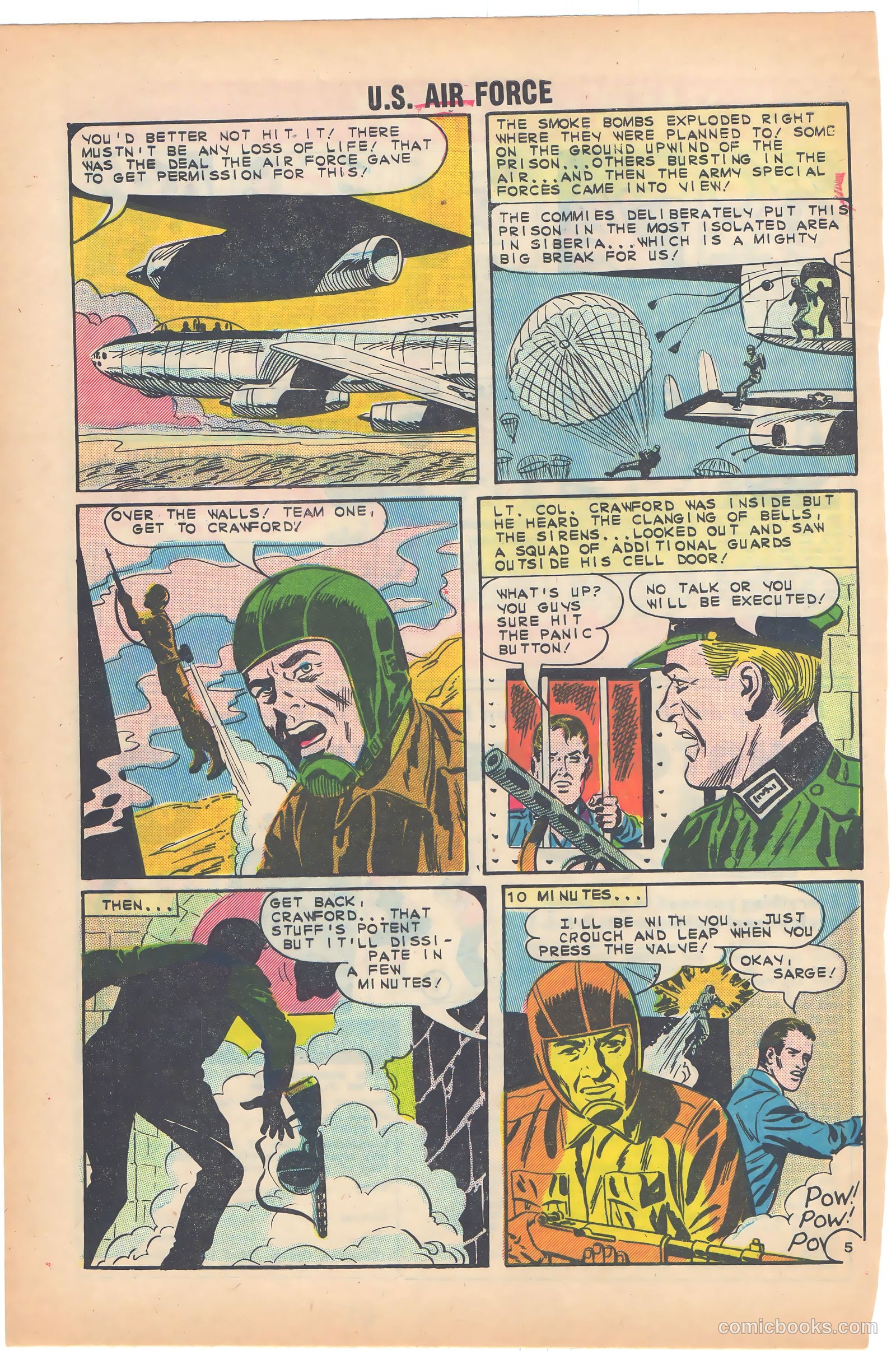 U.S. Air Force Comics #30 — page 32 of 36