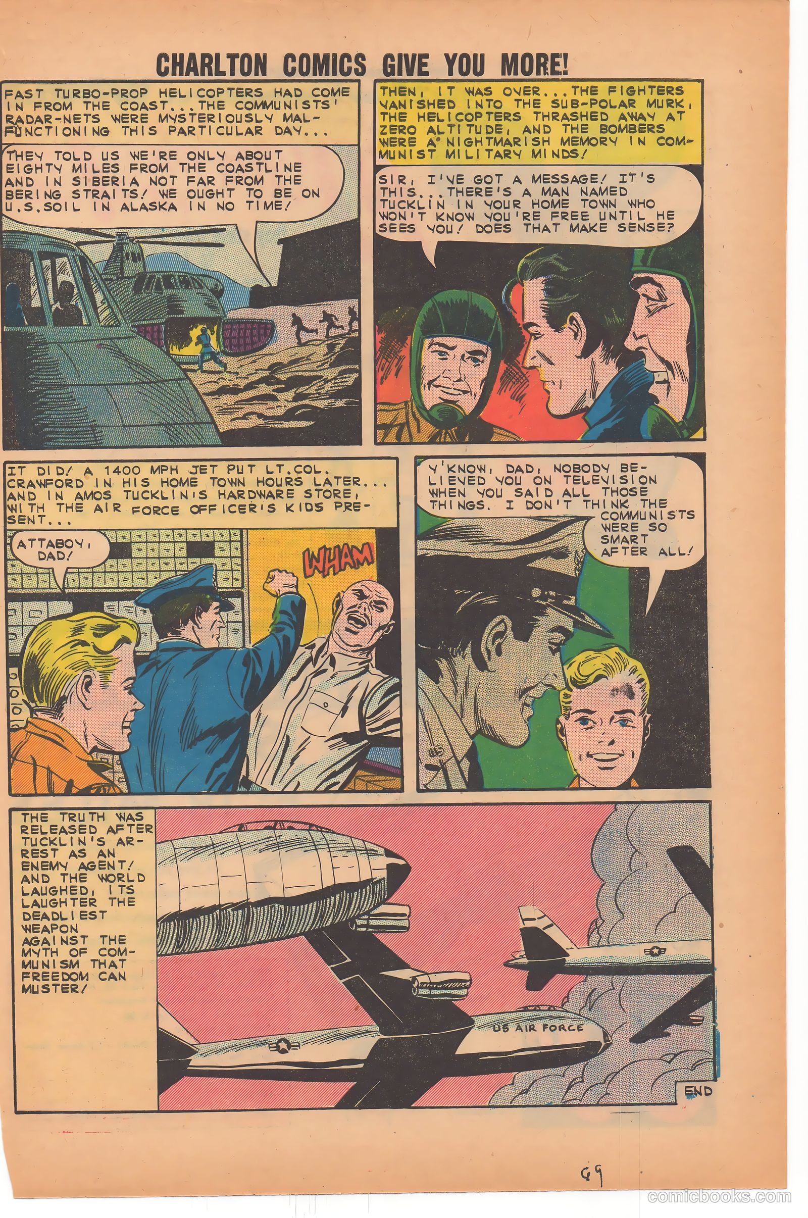 U.S. Air Force Comics #30 — page 33 of 36