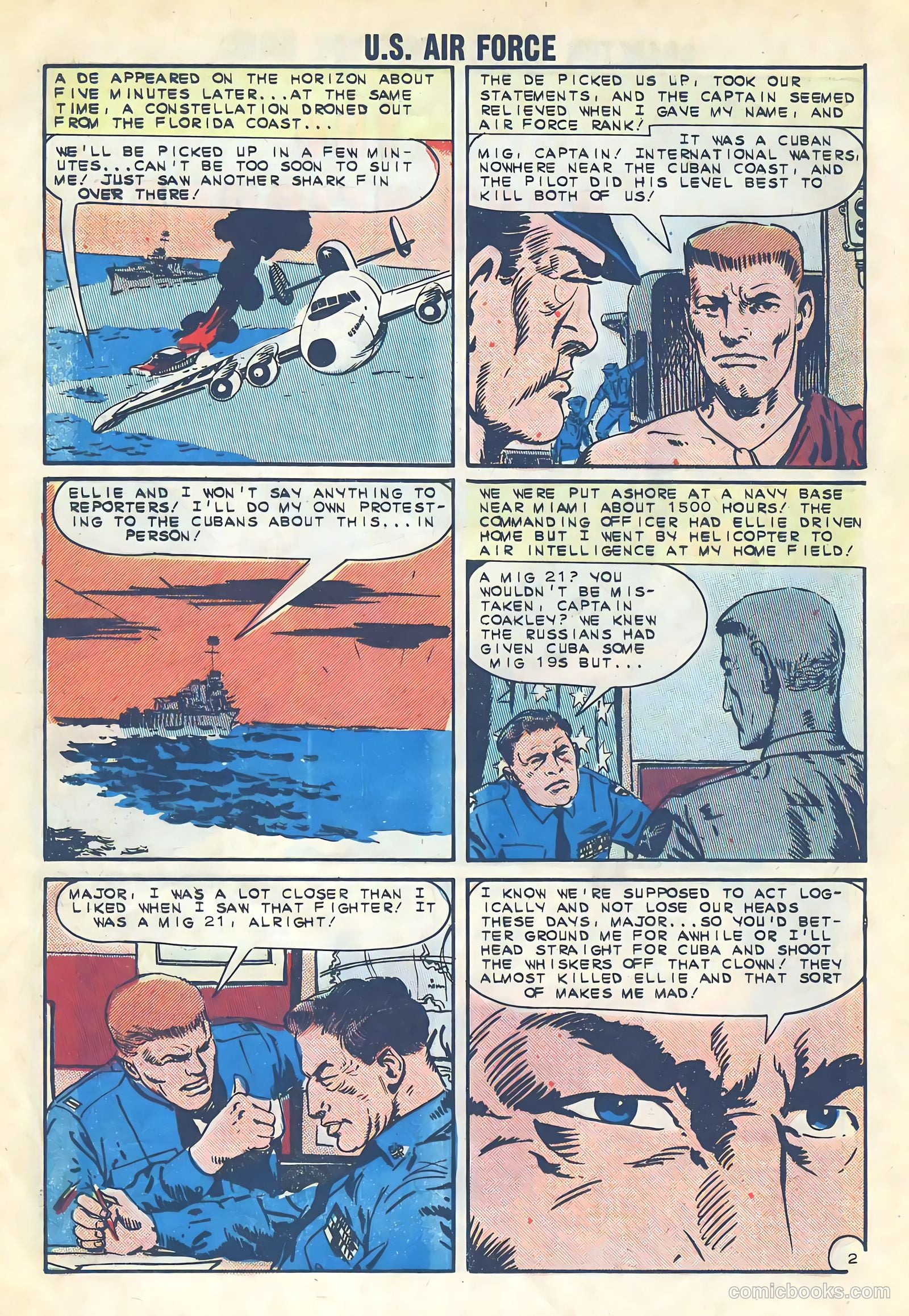 U.S. Air Force Comics #31 — page 12 of 36
