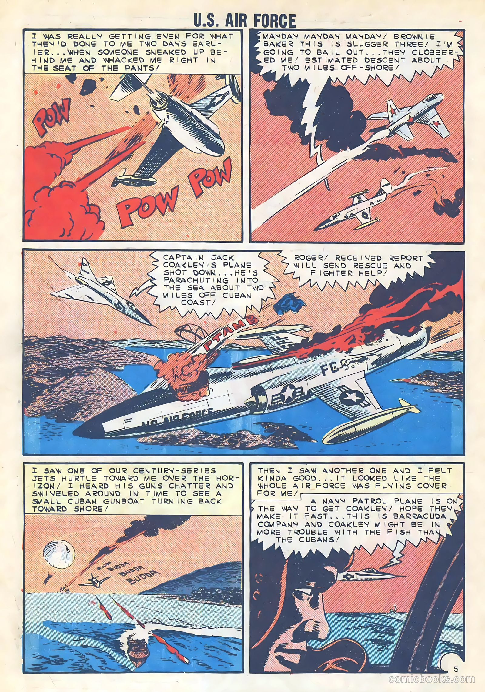 U.S. Air Force Comics #31 — page 16 of 36