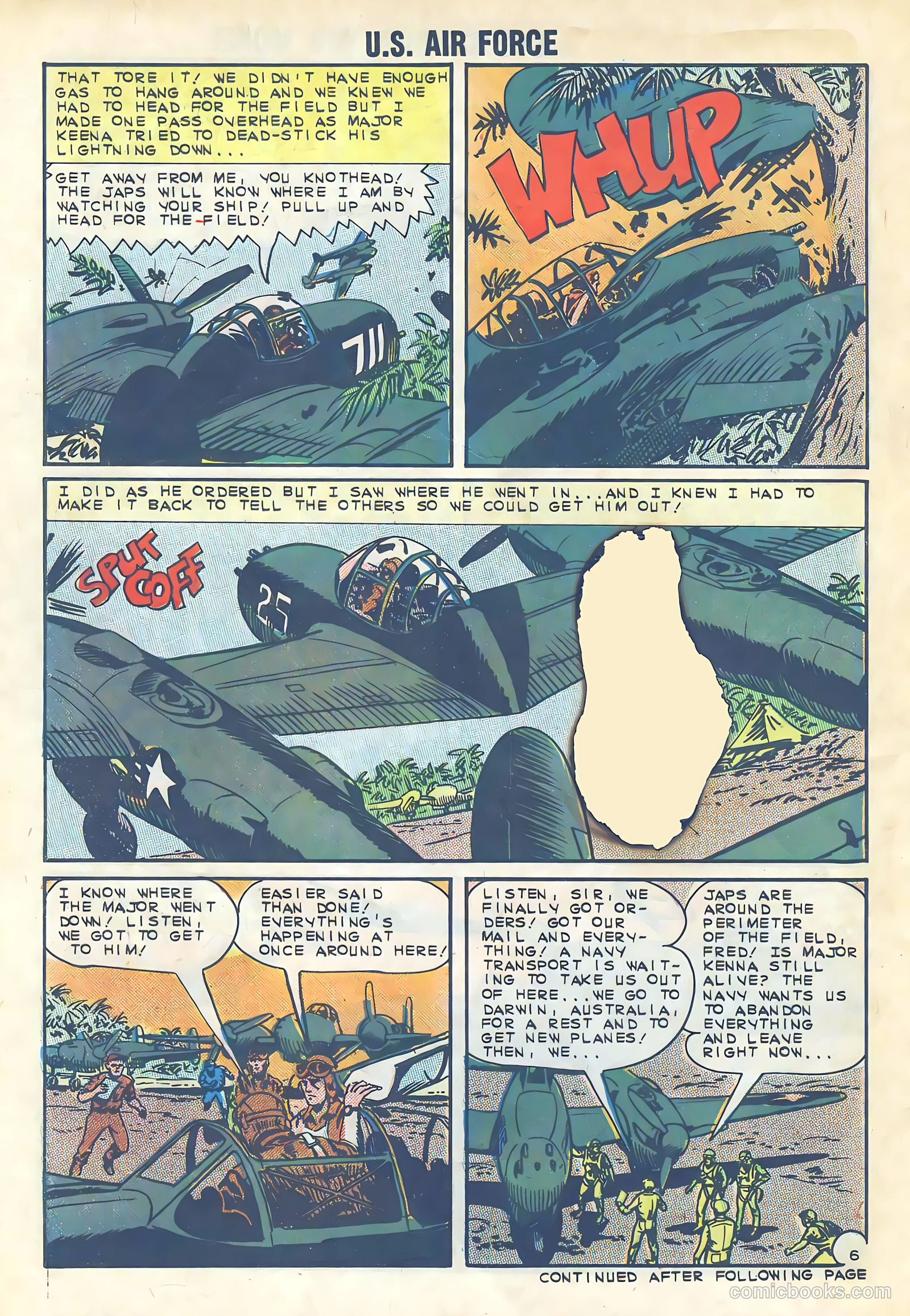 U.S. Air Force Comics #31 — page 30 of 36