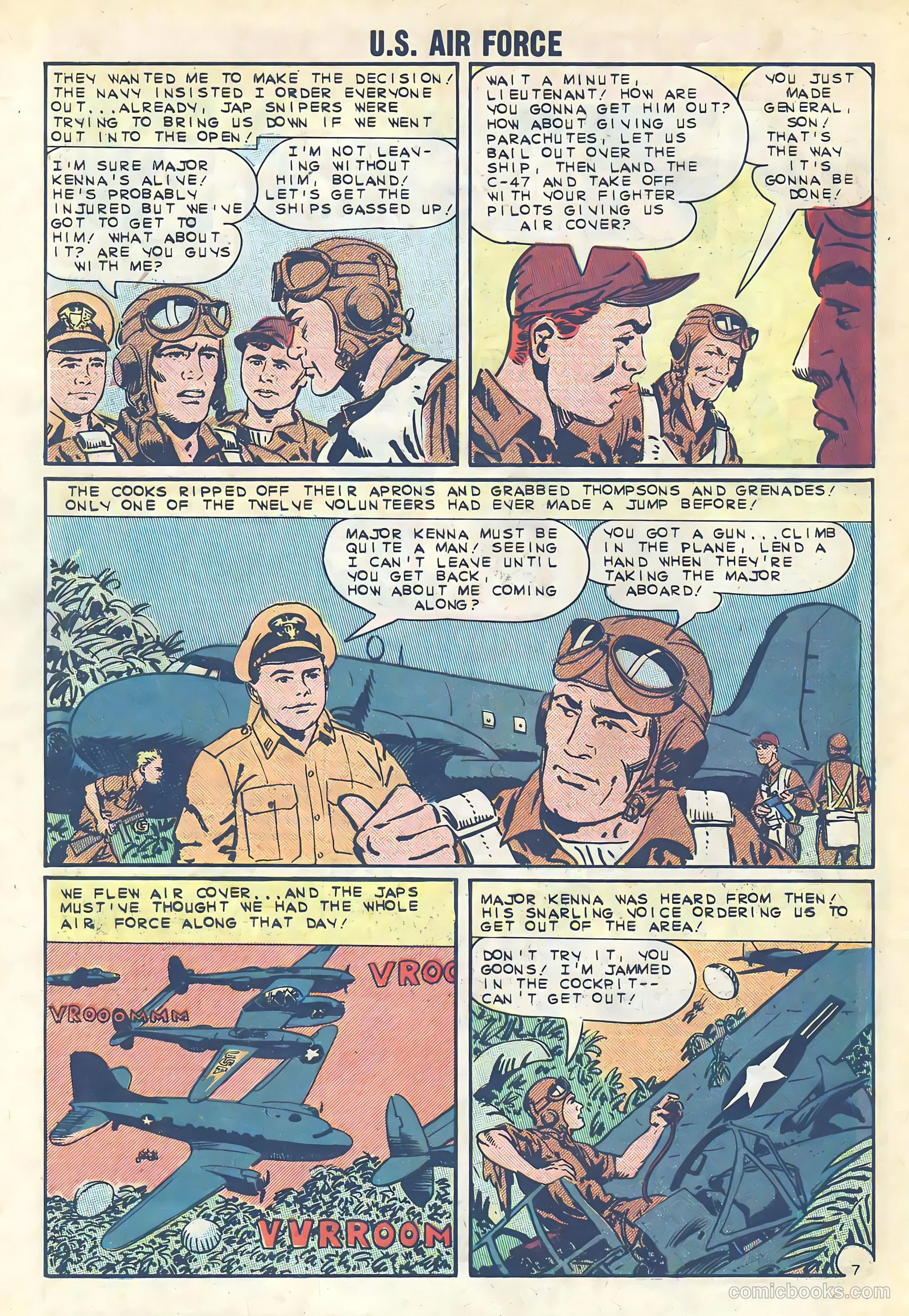 U.S. Air Force Comics #31 — page 32 of 36
