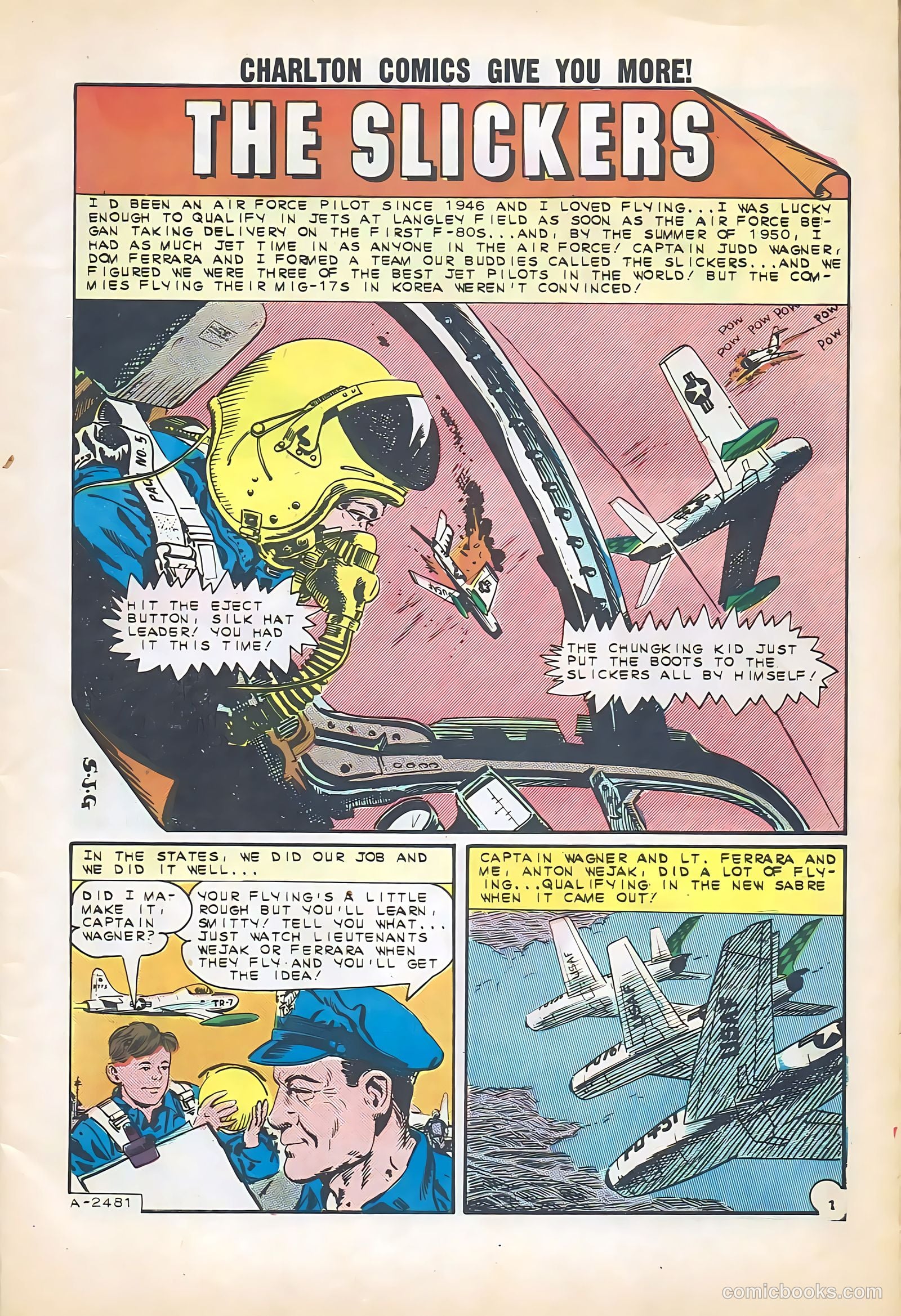 U.S. Air Force Comics #32 — page 3 of 36