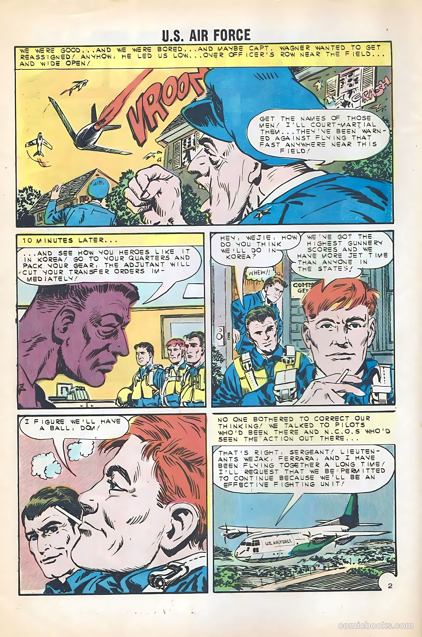 U.S. Air Force Comics #32 — page 4 of 36