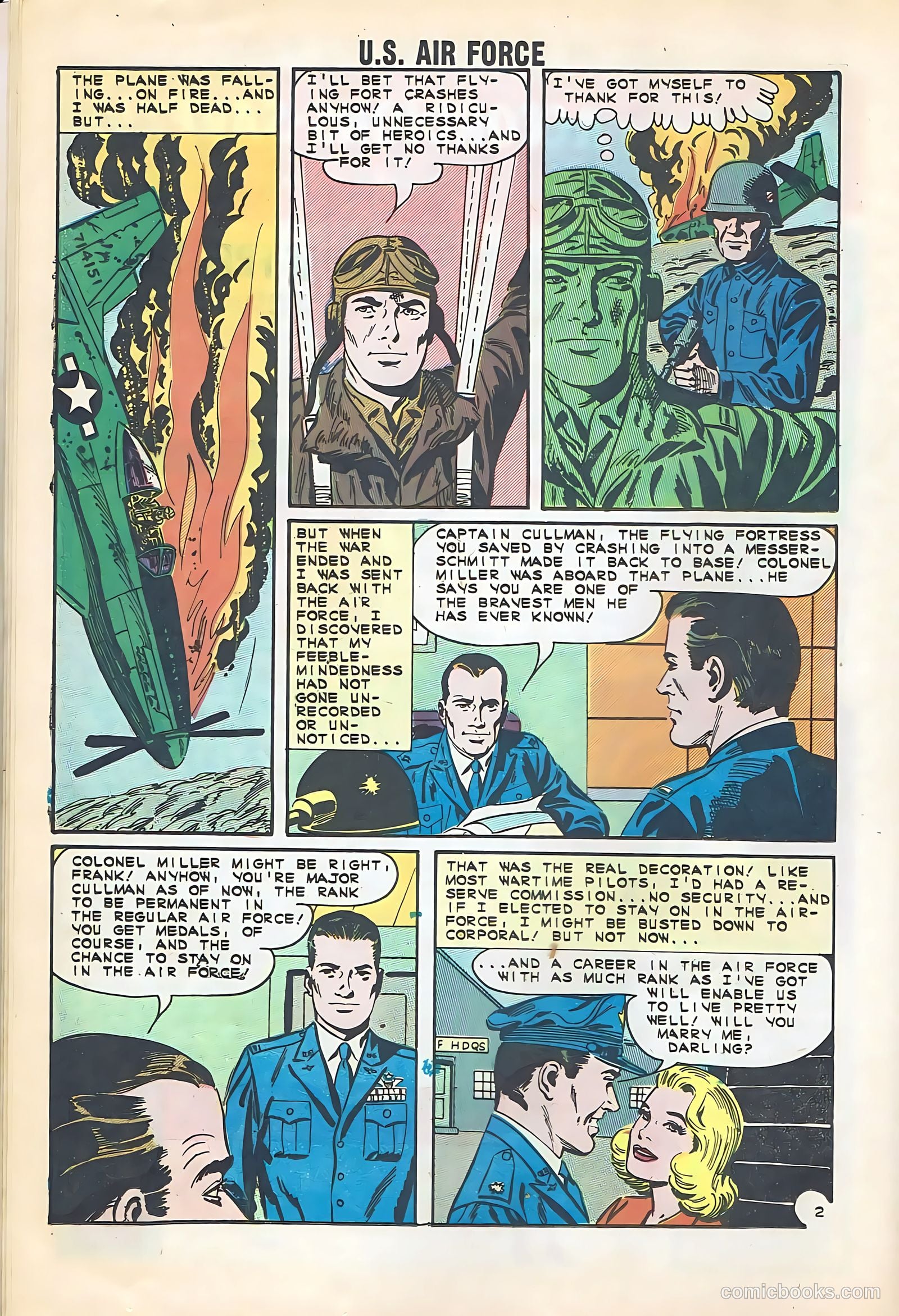 U.S. Air Force Comics #32 — page 16 of 36