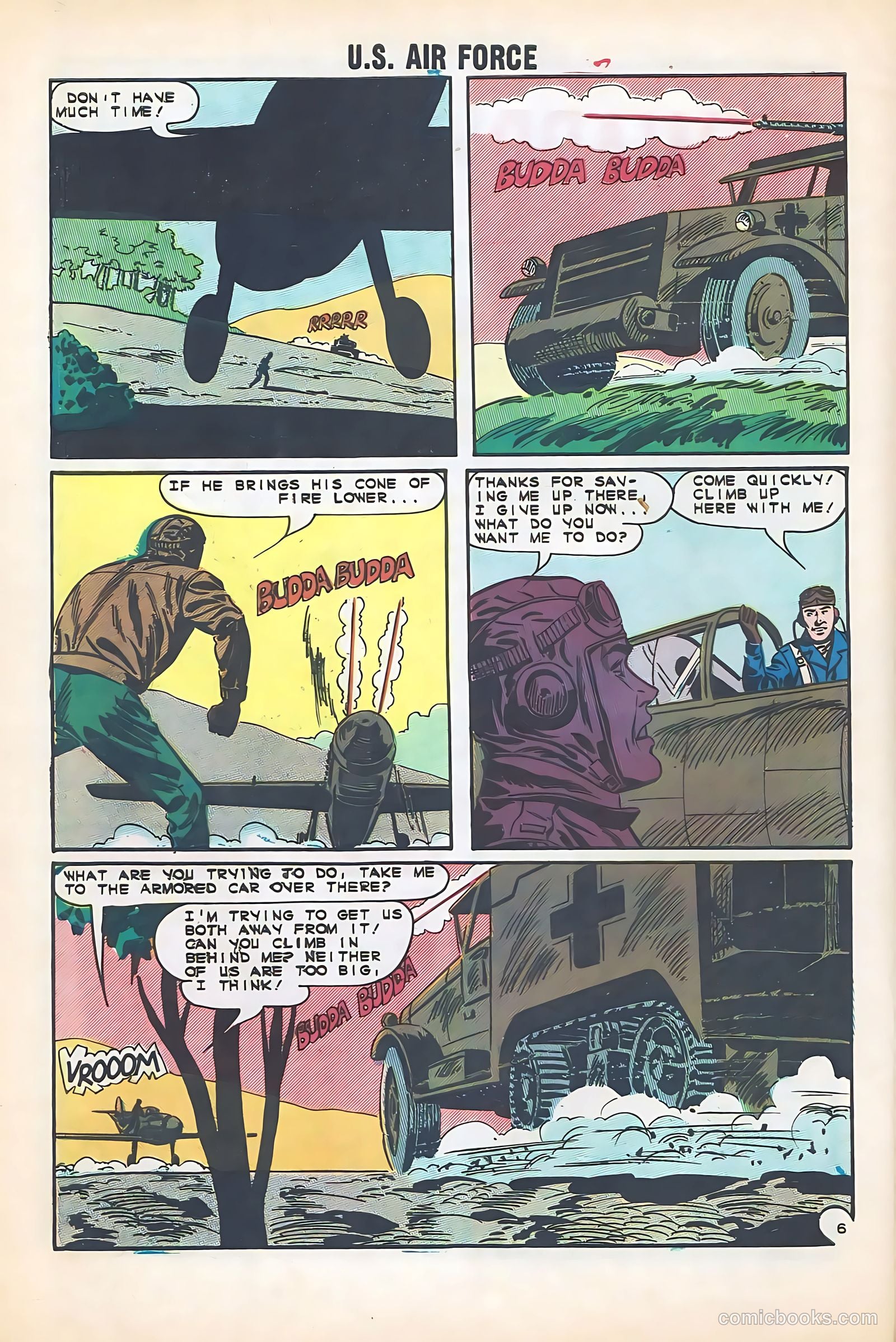 U.S. Air Force Comics #32 — page 32 of 36