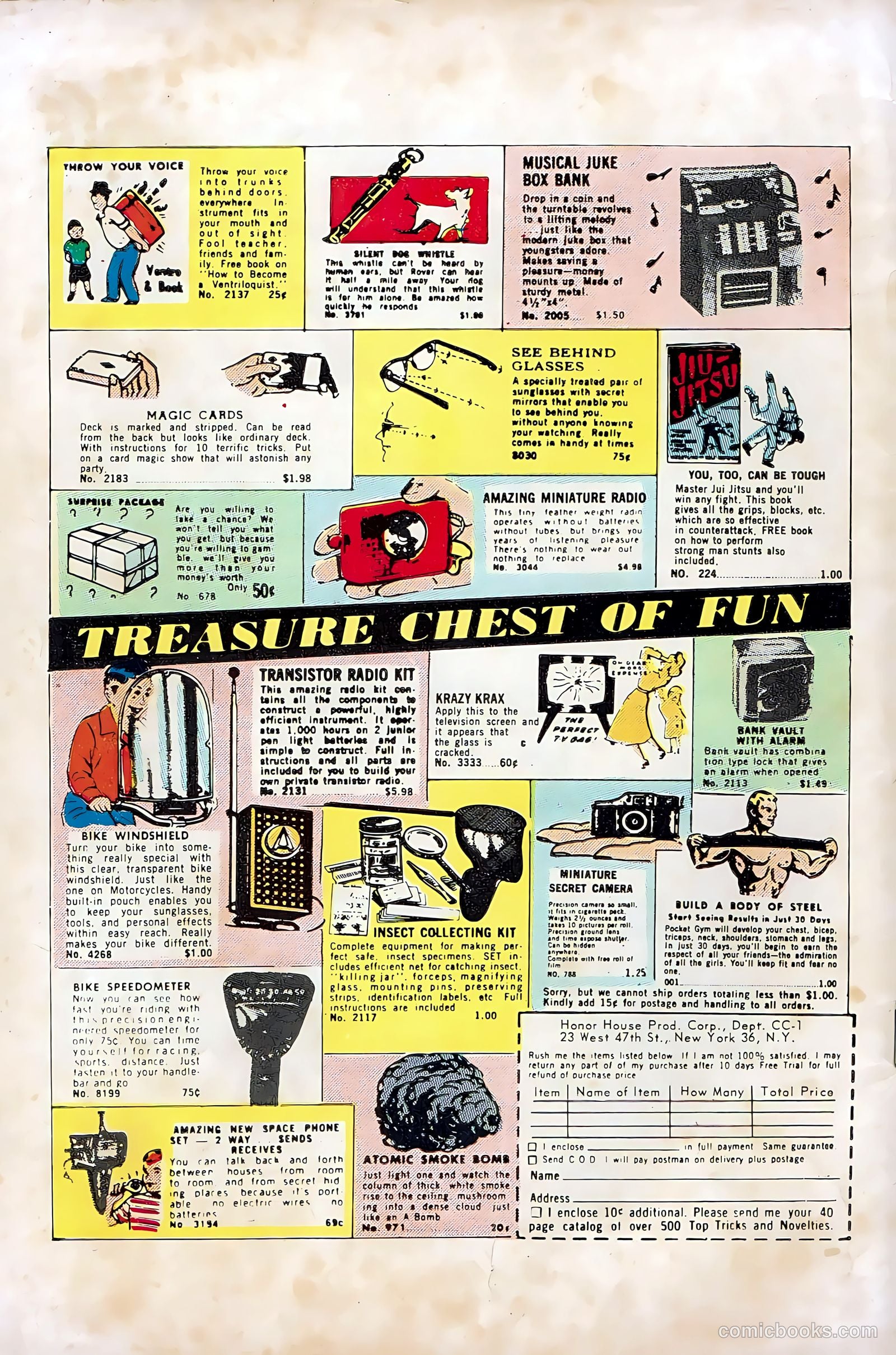 U.S. Air Force Comics #32 — page 36 of 36