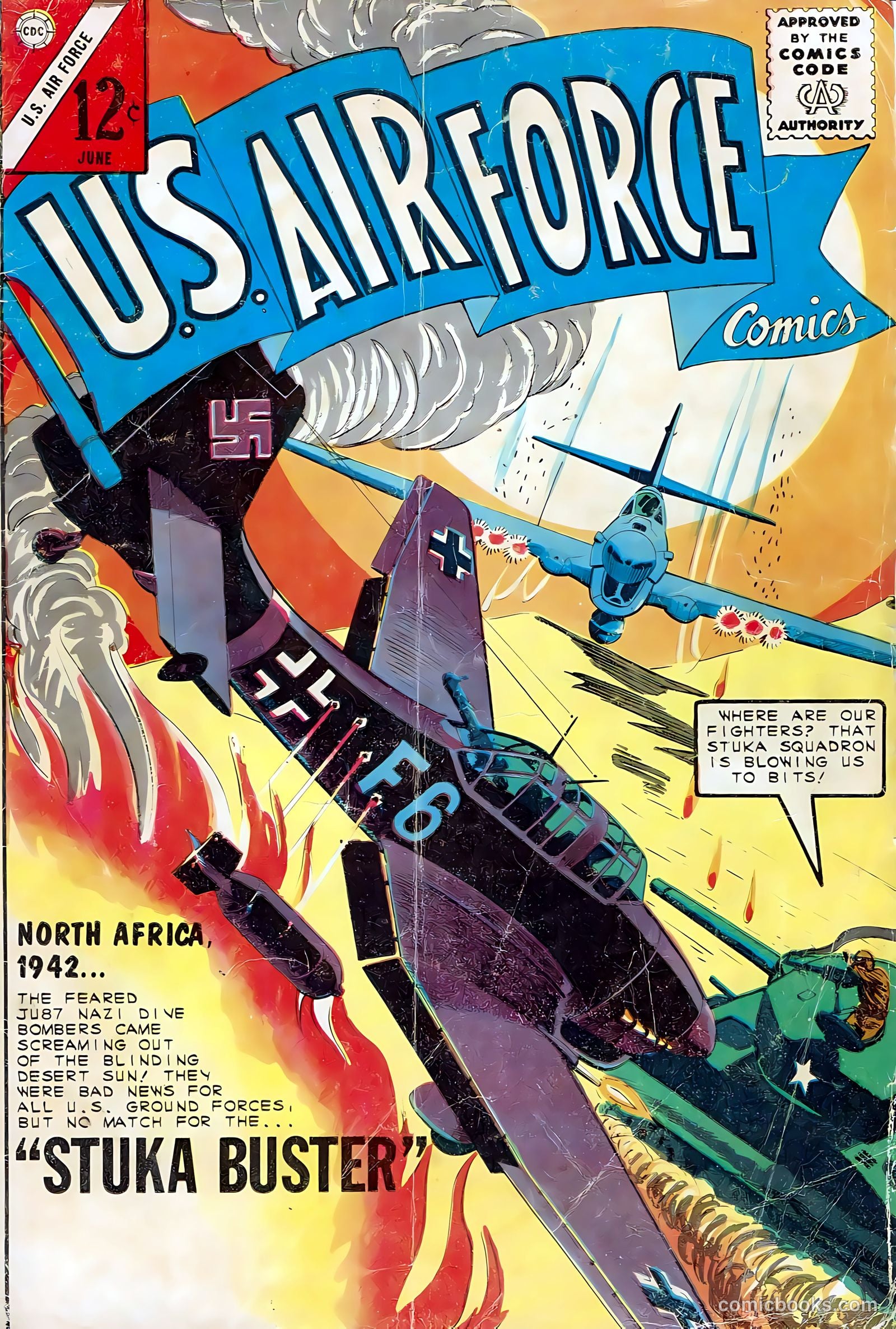 U.S. Air Force Comics #33 — page 1 of 36