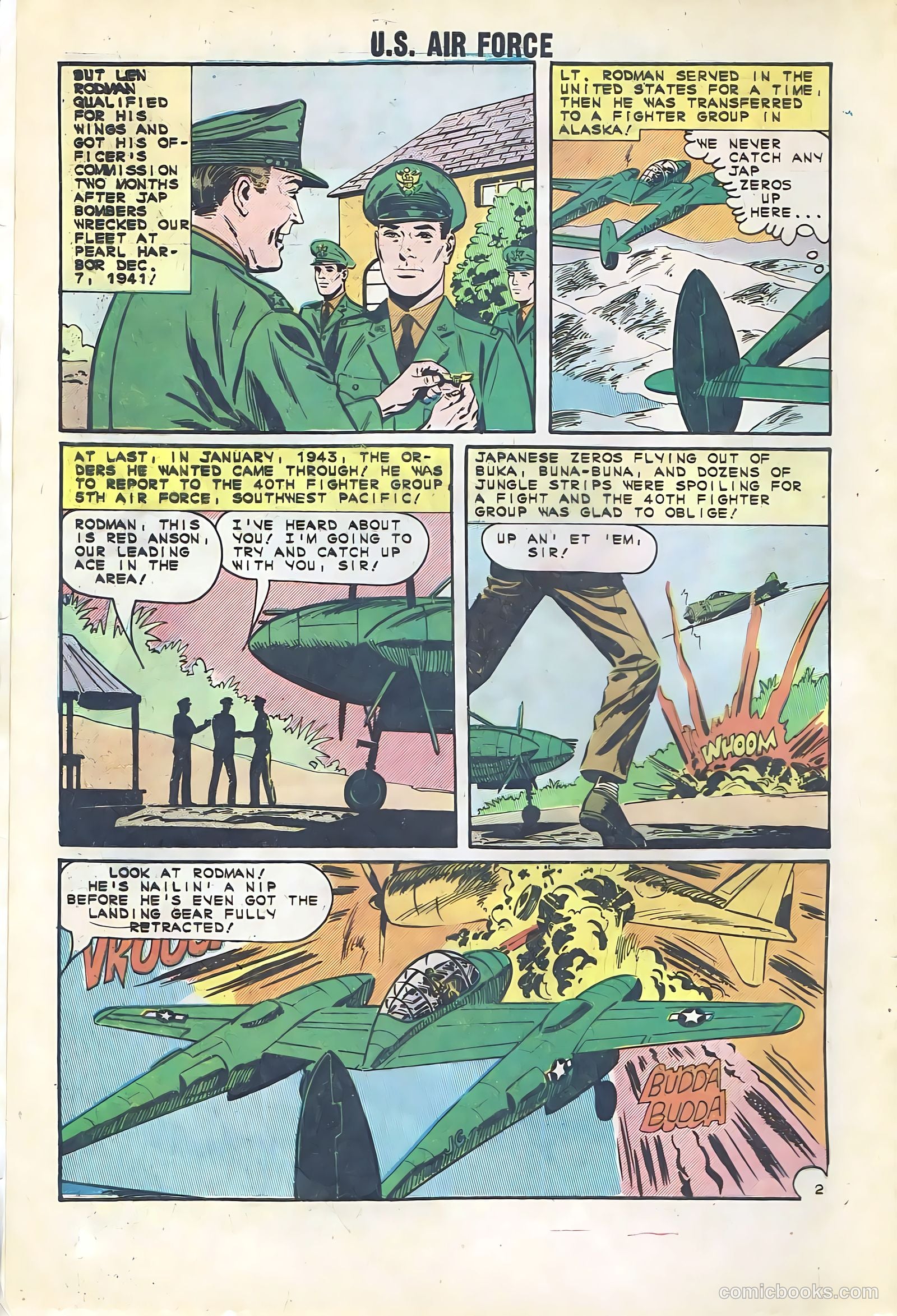 U.S. Air Force Comics #33 — page 4 of 36