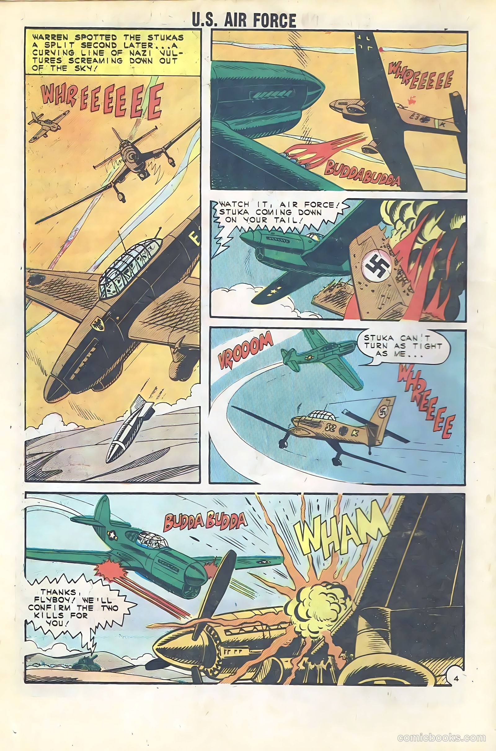 U.S. Air Force Comics #33 — page 16 of 36