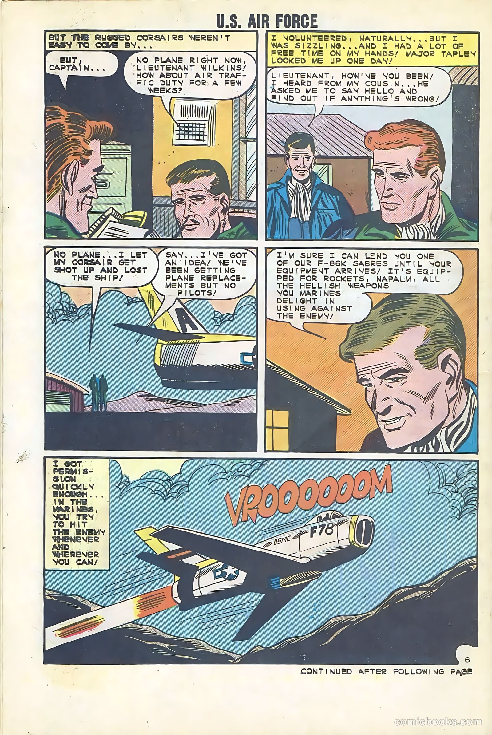 U.S. Air Force Comics #33 — page 30 of 36