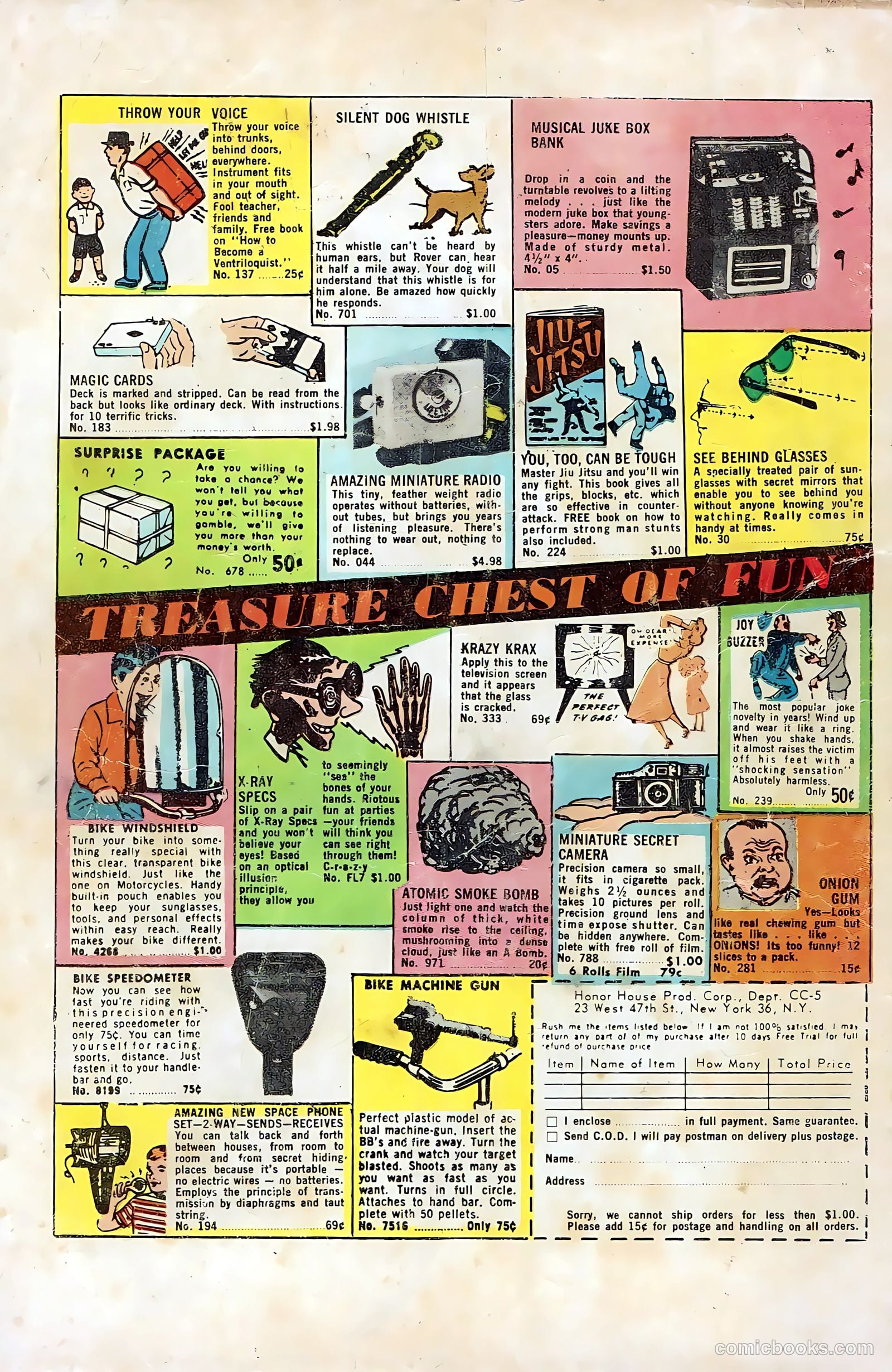 U.S. Air Force Comics #33 — page 36 of 36