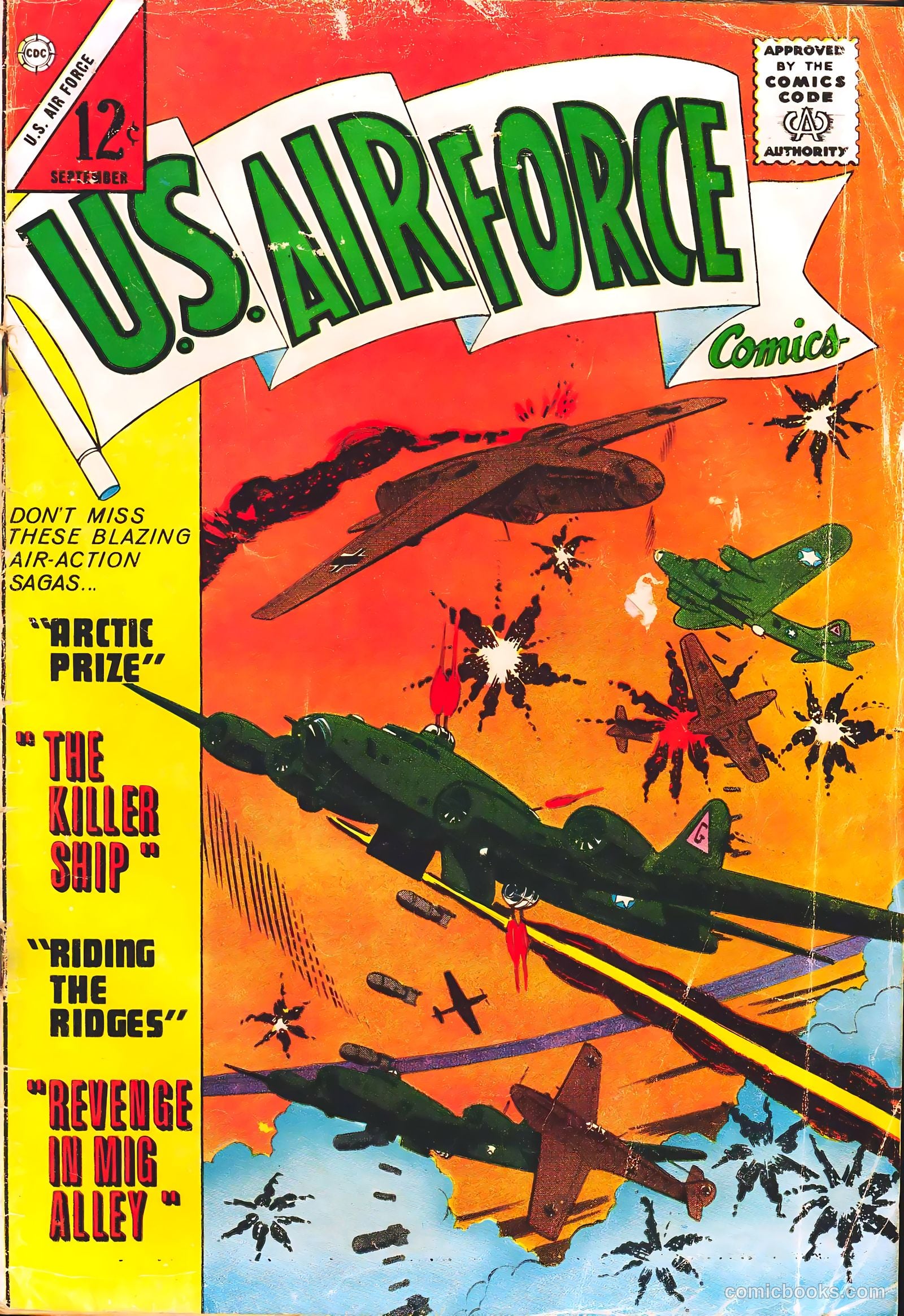 U.S. Air Force Comics #34 — page 1 of 36