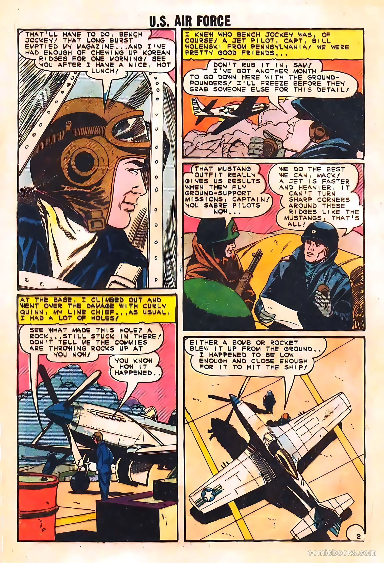 U.S. Air Force Comics #34 — page 4 of 36