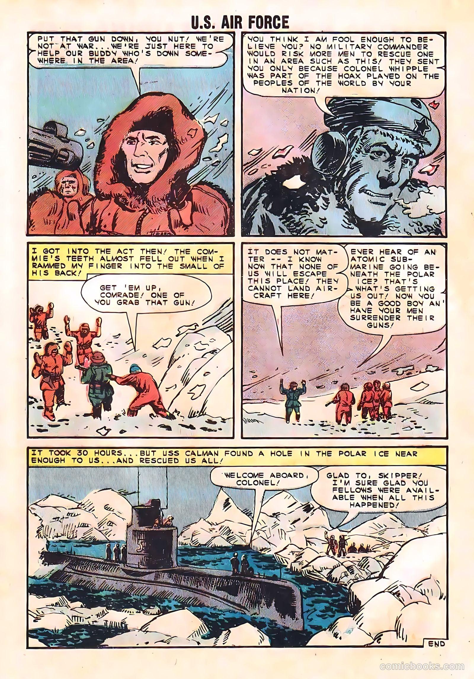 U.S. Air Force Comics #34 — page 16 of 36