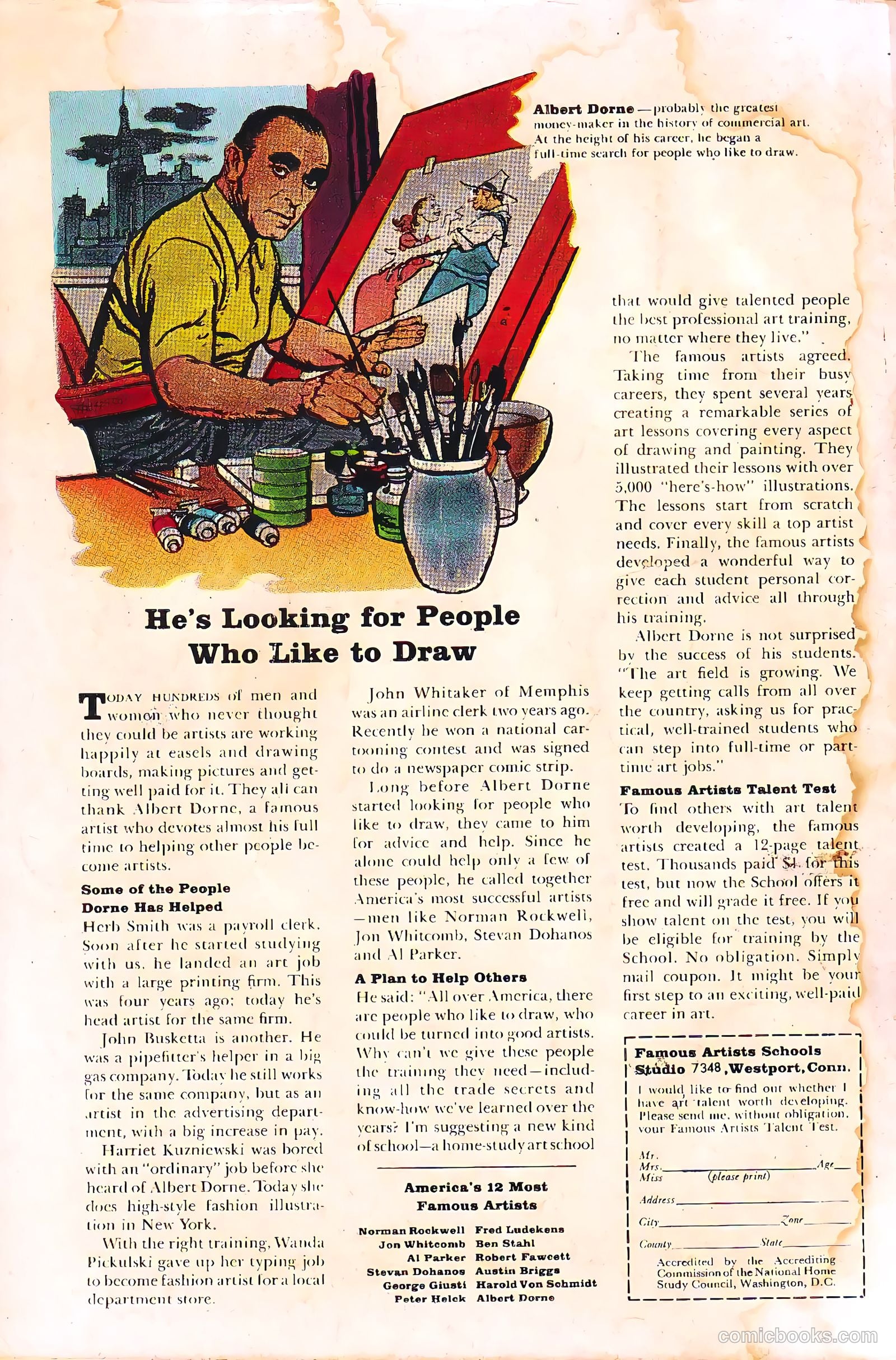U.S. Air Force Comics #34 — page 36 of 36