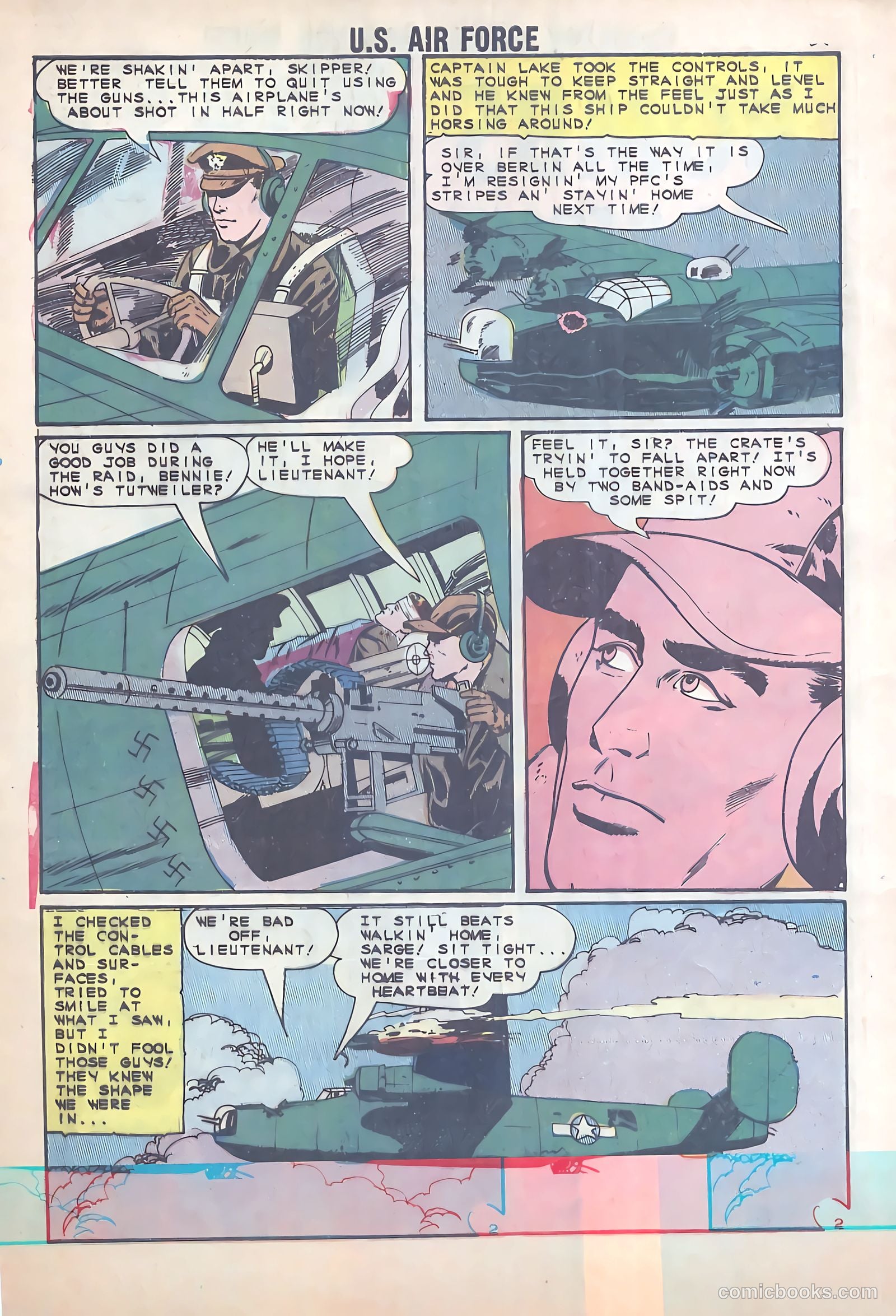 U.S. Air Force Comics #35 — page 4 of 36