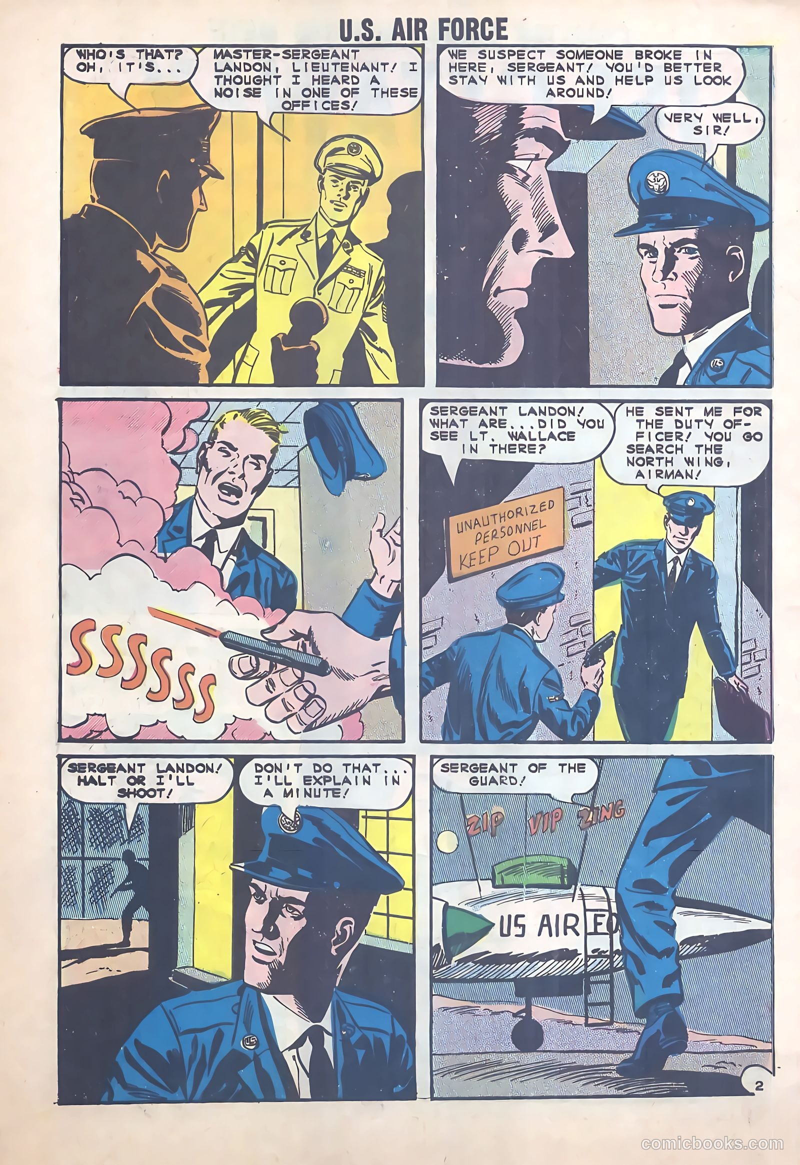 U.S. Air Force Comics #35 — page 10 of 36