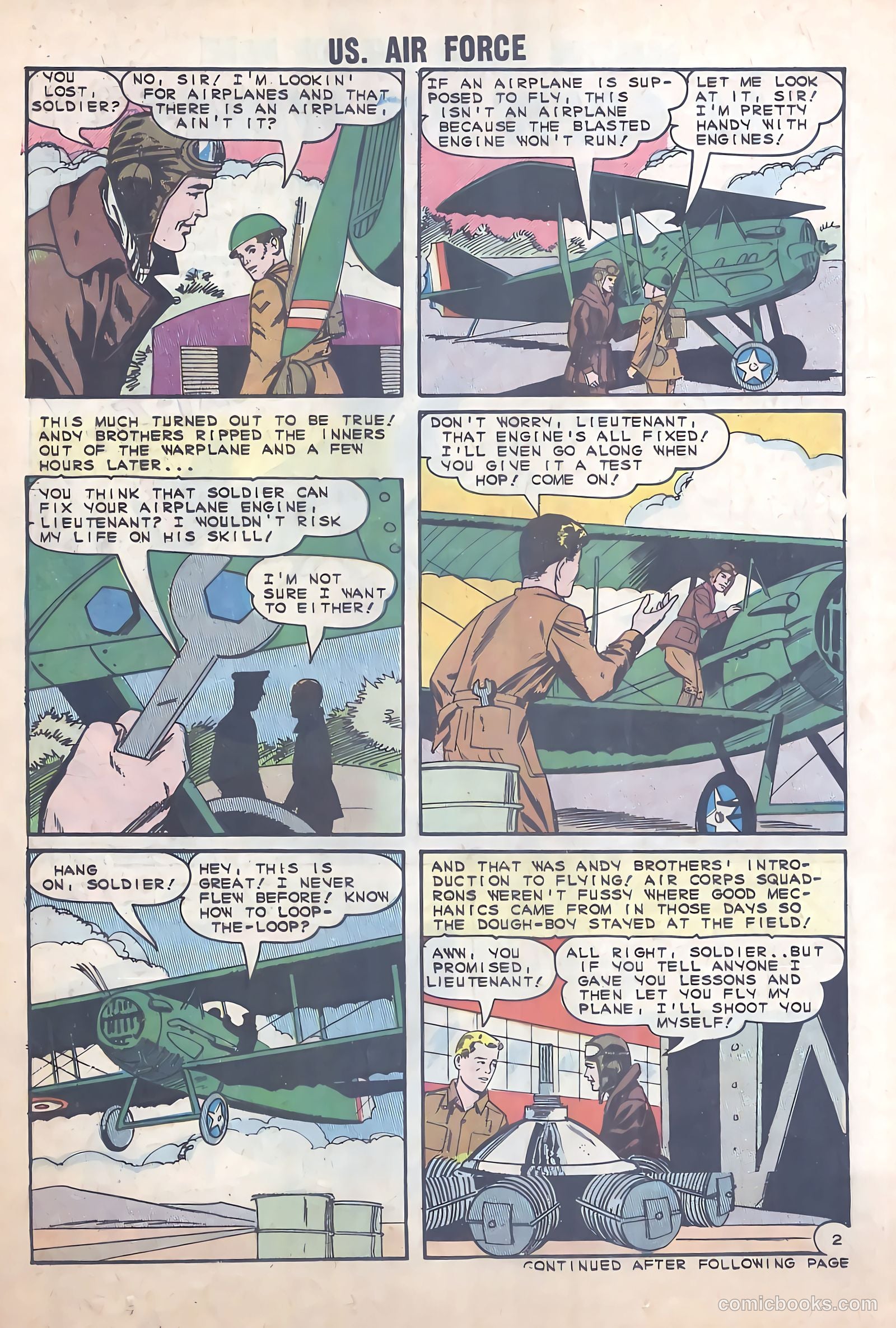 U.S. Air Force Comics #35 — page 14 of 36