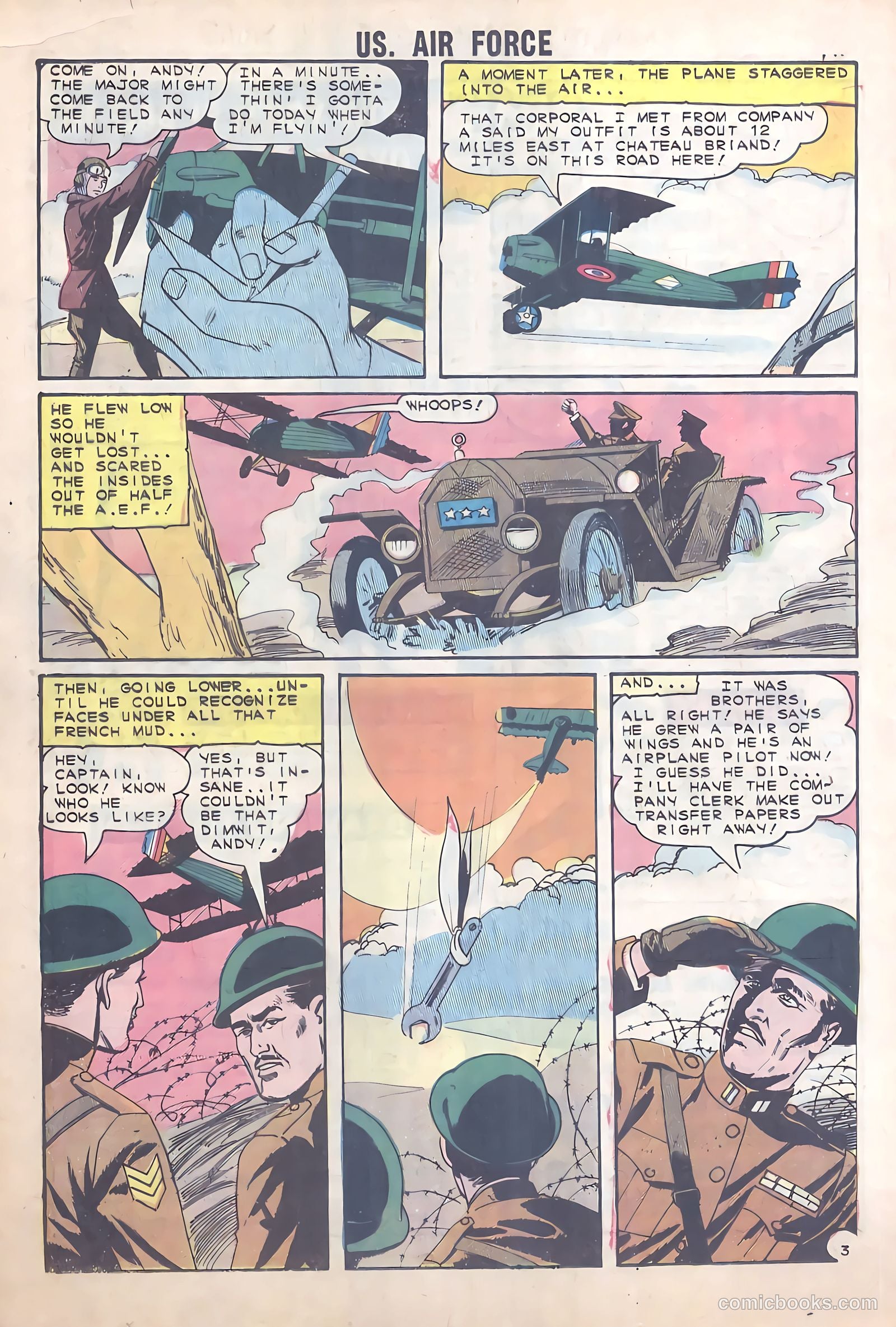 U.S. Air Force Comics #35 — page 16 of 36