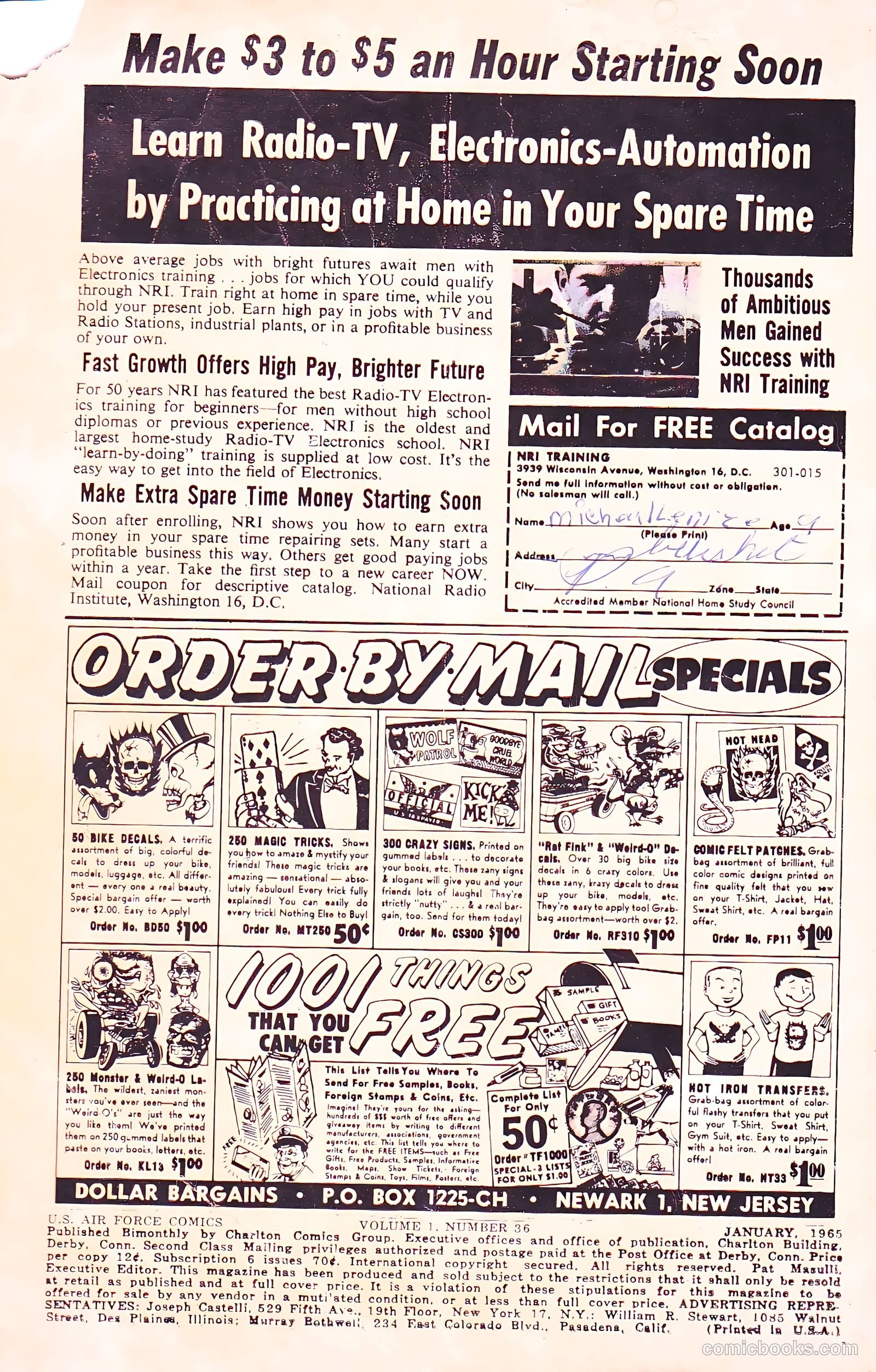 U.S. Air Force Comics #36 — page 2 of 36