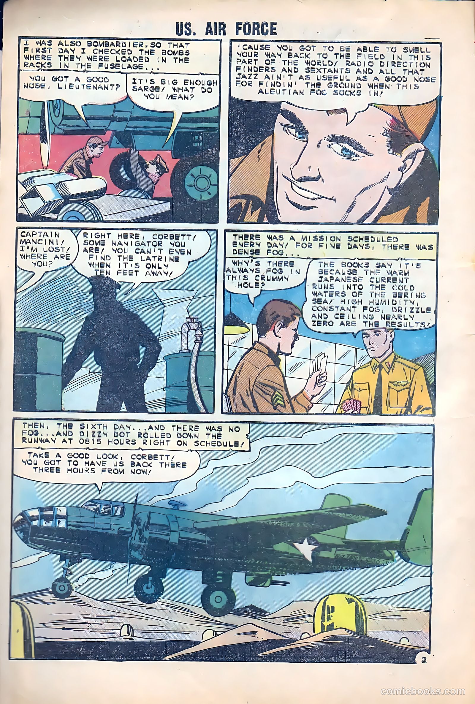 U.S. Air Force Comics #36 — page 4 of 36