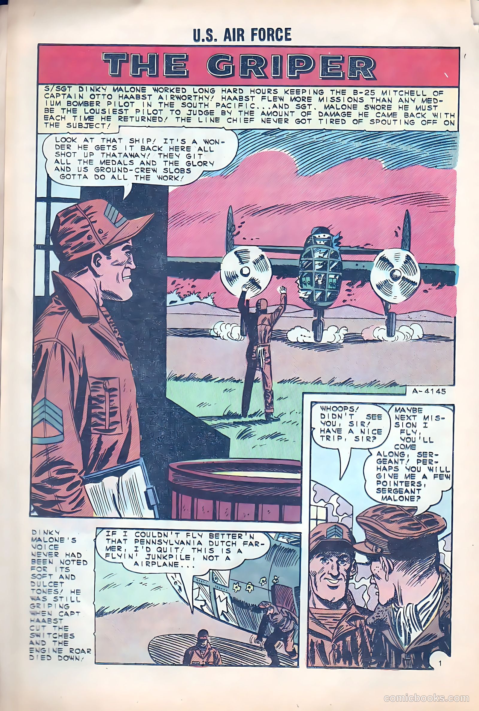 U.S. Air Force Comics #36 — page 16 of 36