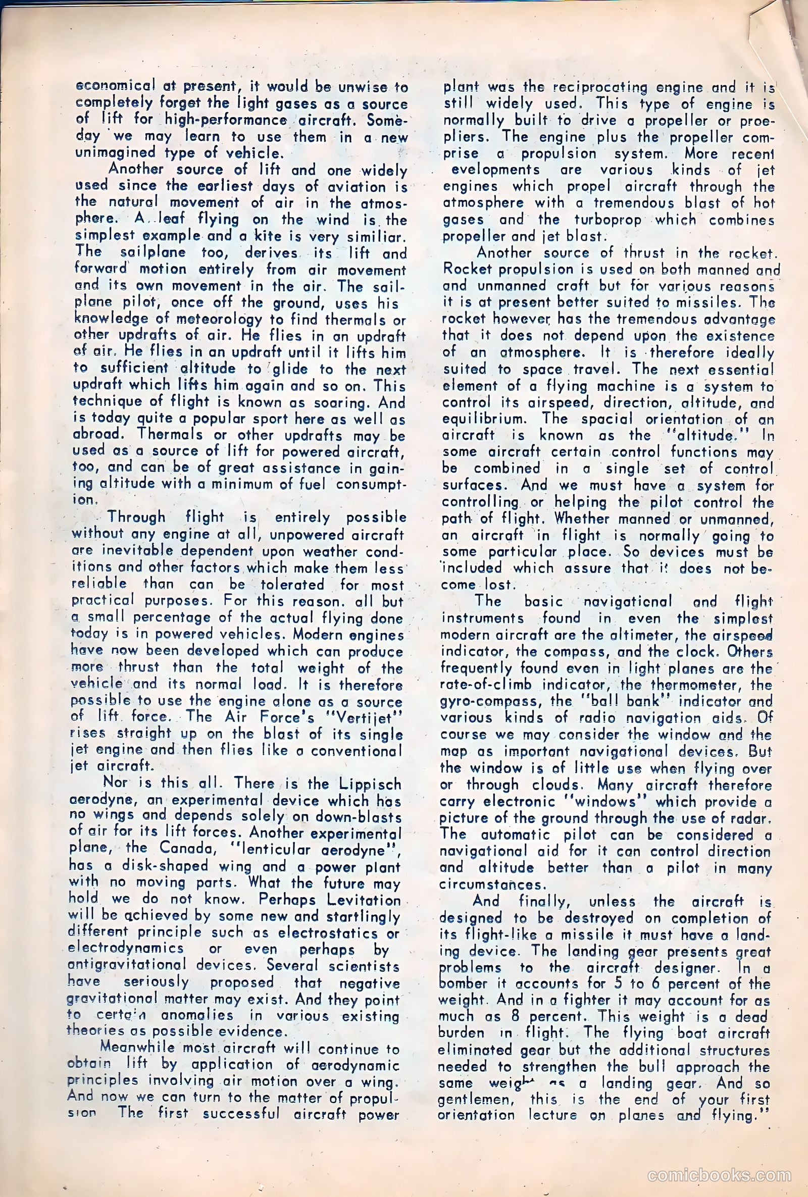 U.S. Air Force Comics #36 — page 20 of 36