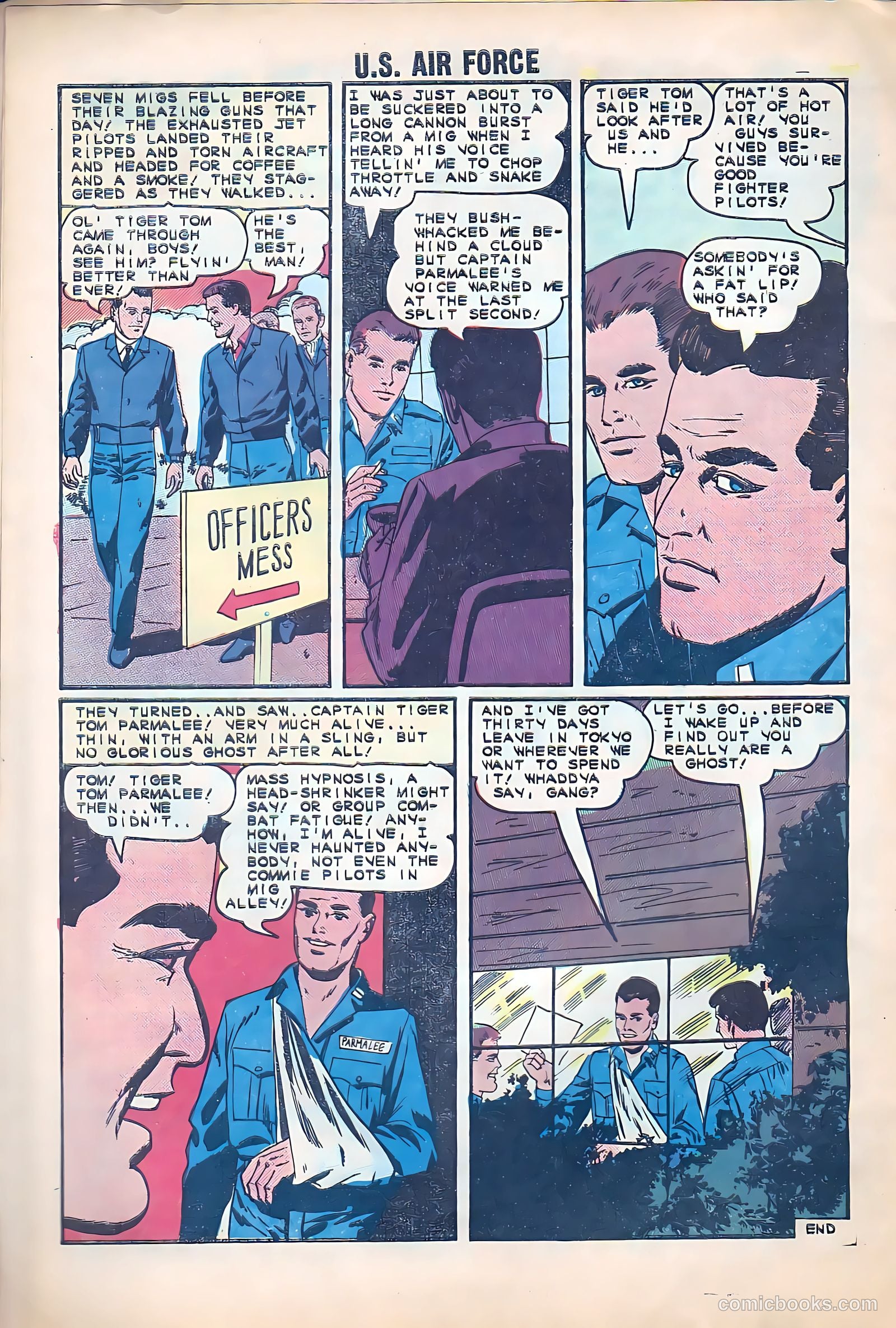 U.S. Air Force Comics #36 — page 32 of 36