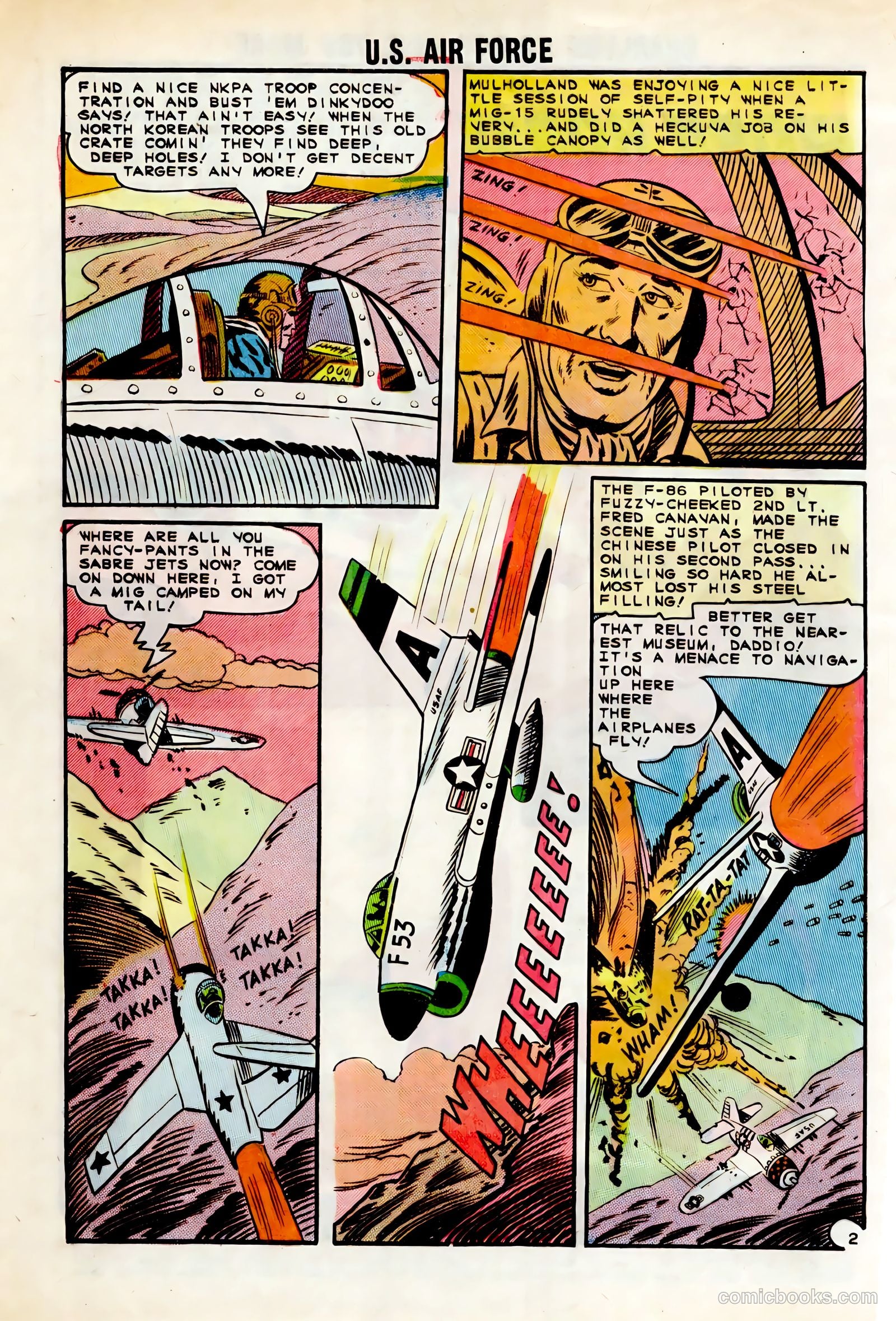 U.S. Air Force Comics #37 — page 4 of 36