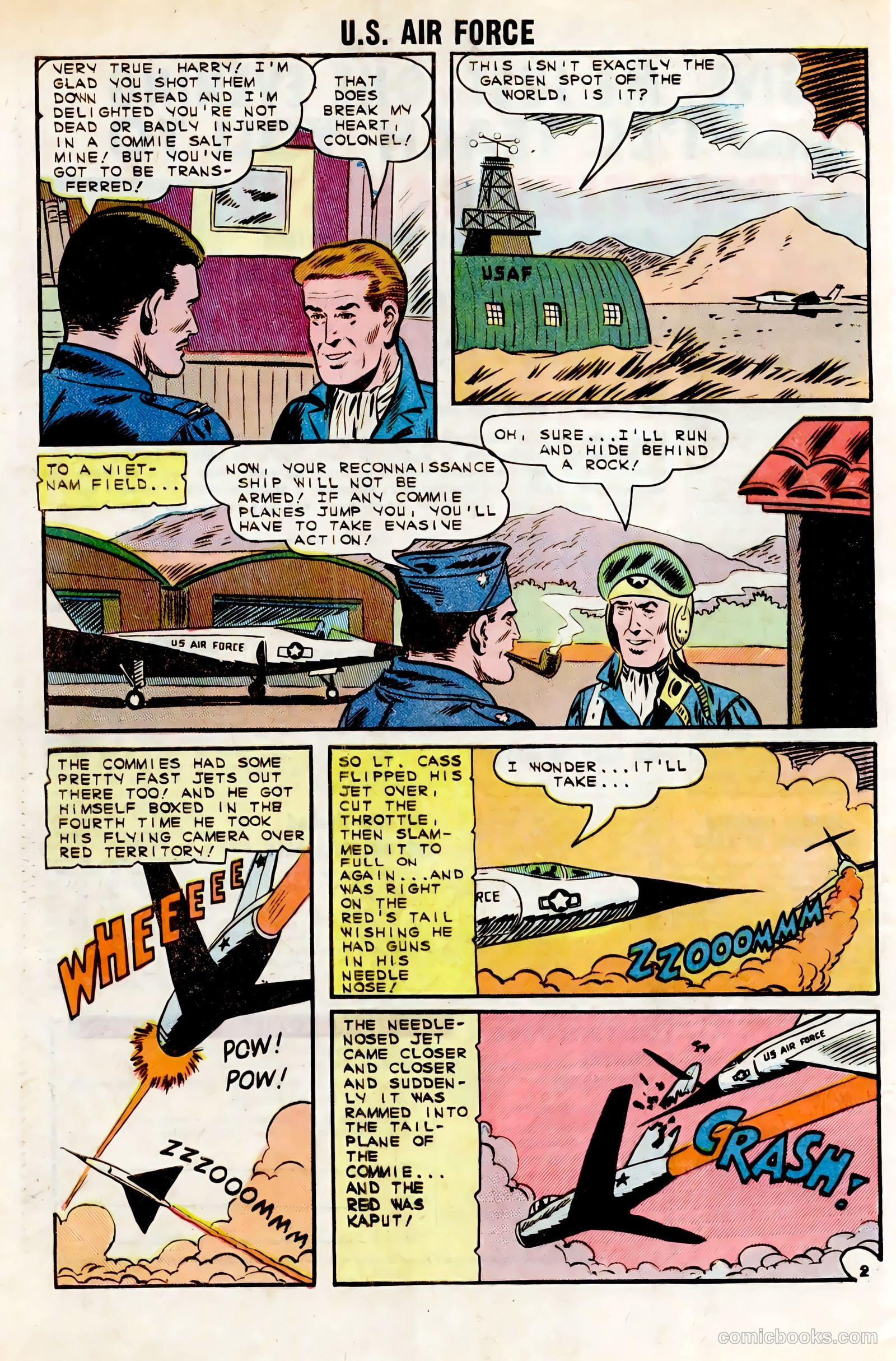 U.S. Air Force Comics #37 — page 32 of 36