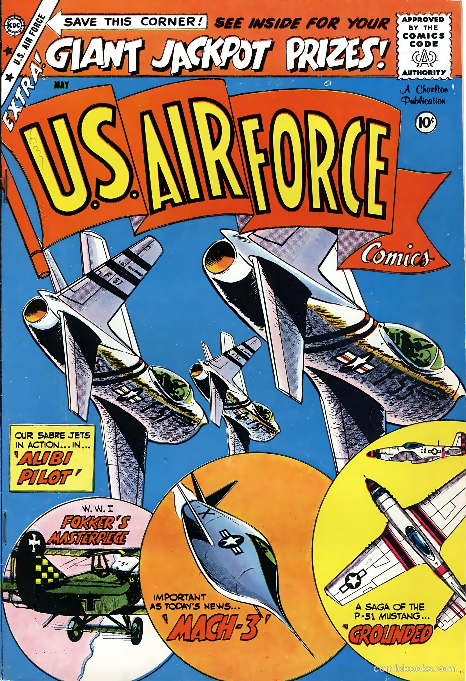 U.S. Air Force Comics #4 — page 1 of 36