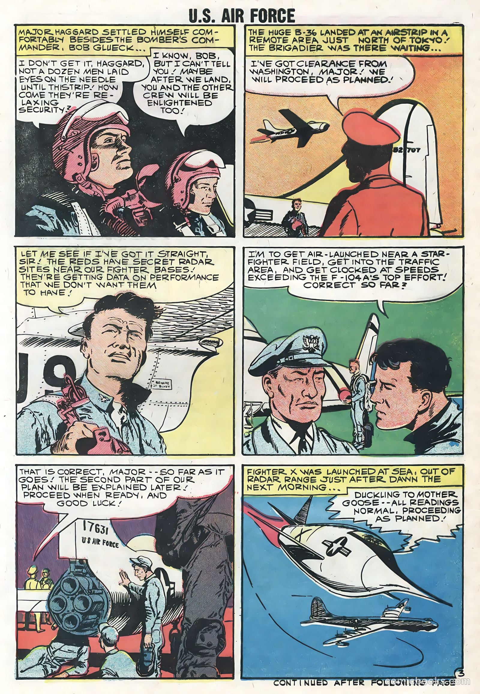 U.S. Air Force Comics #4 — page 5 of 36