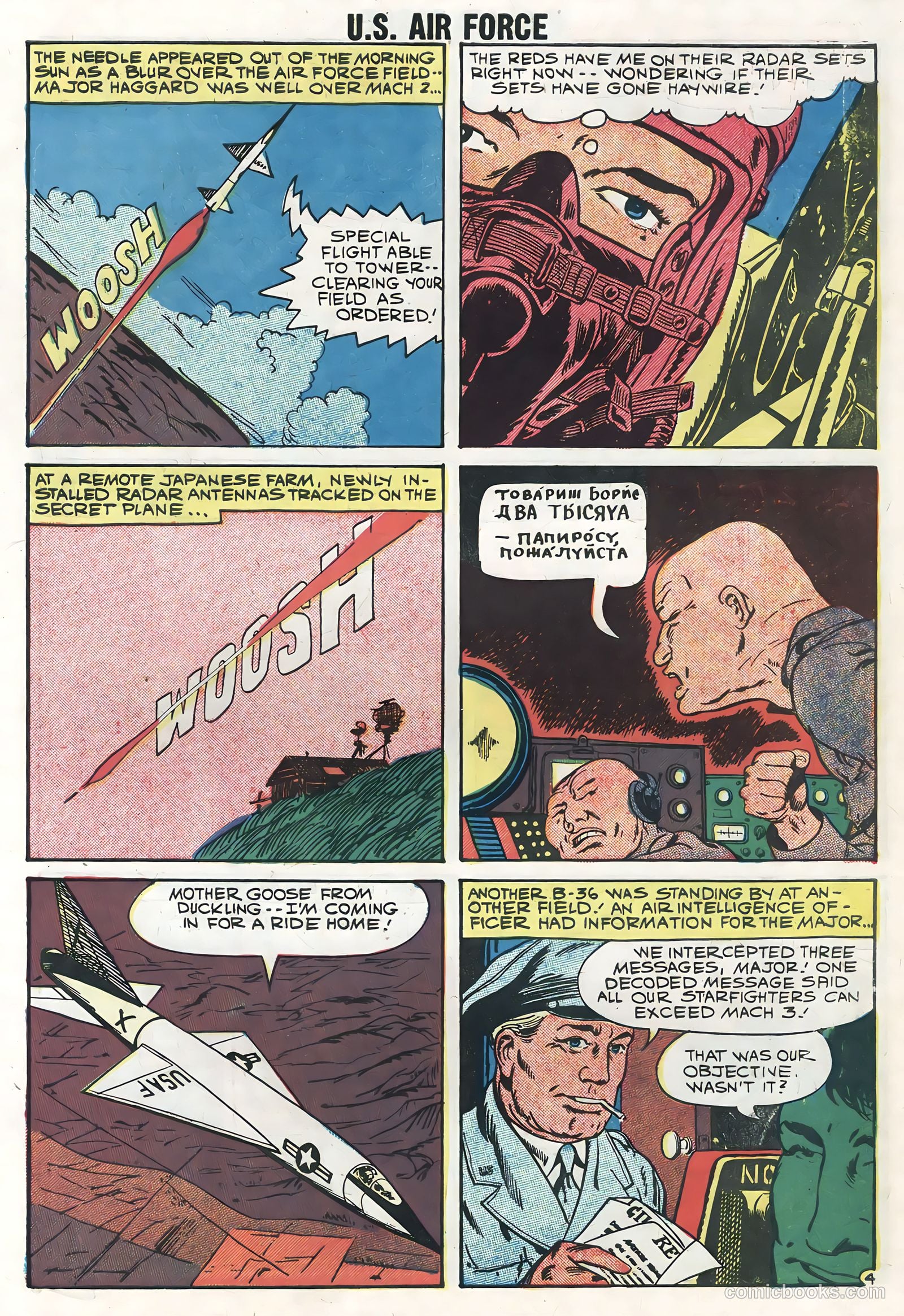 U.S. Air Force Comics #4 — page 7 of 36