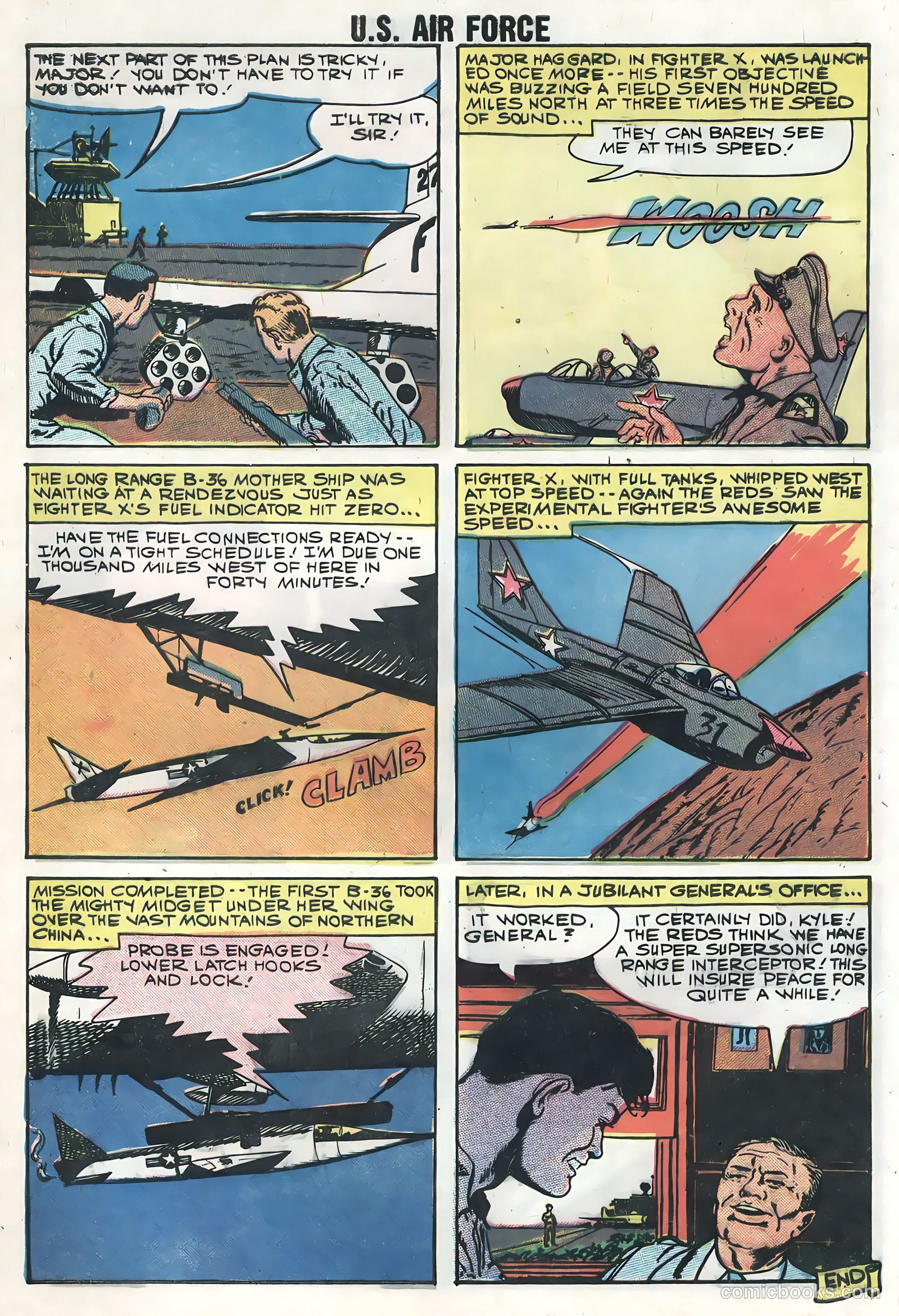 U.S. Air Force Comics #4 — page 8 of 36