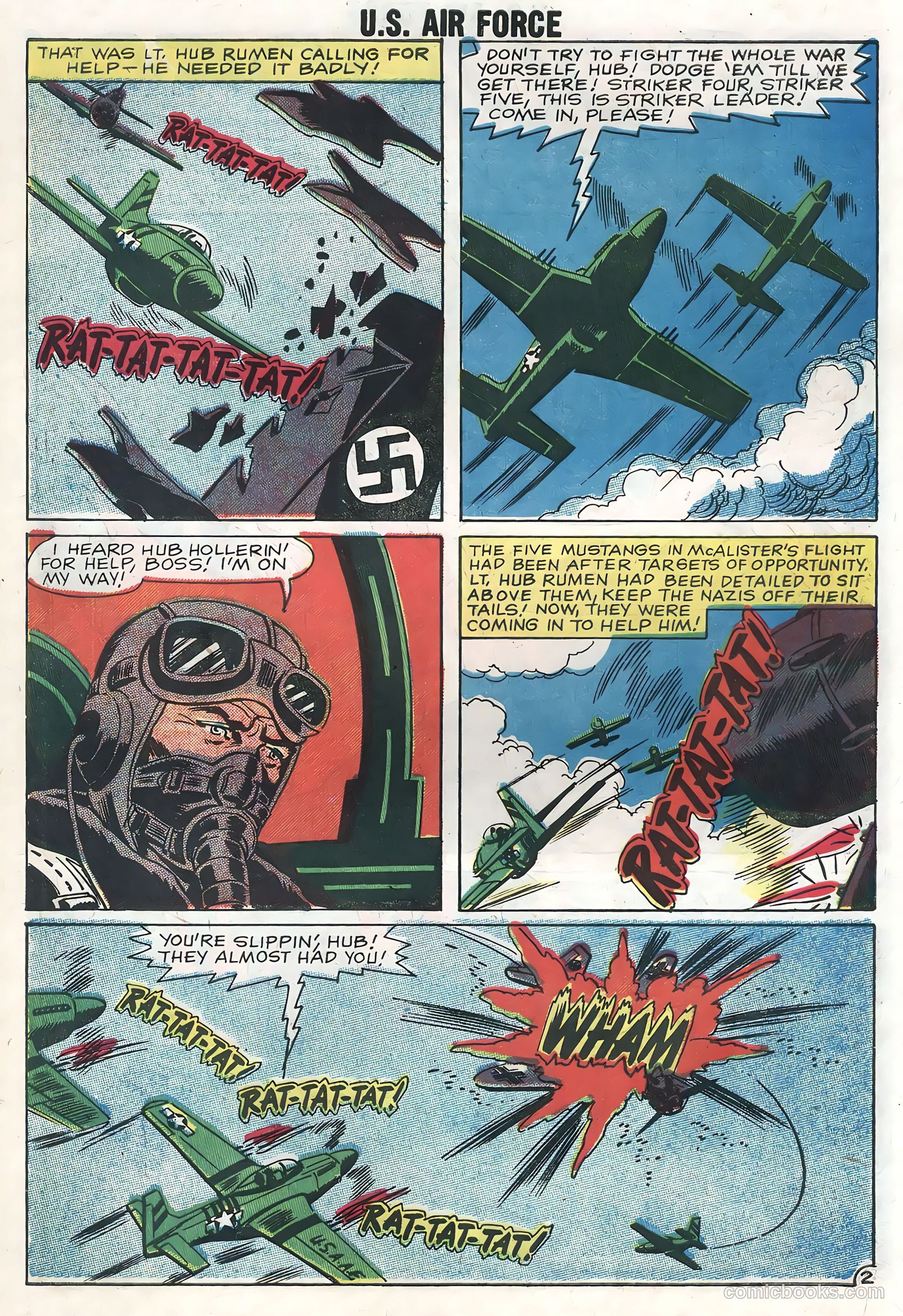 U.S. Air Force Comics #4 — page 10 of 36