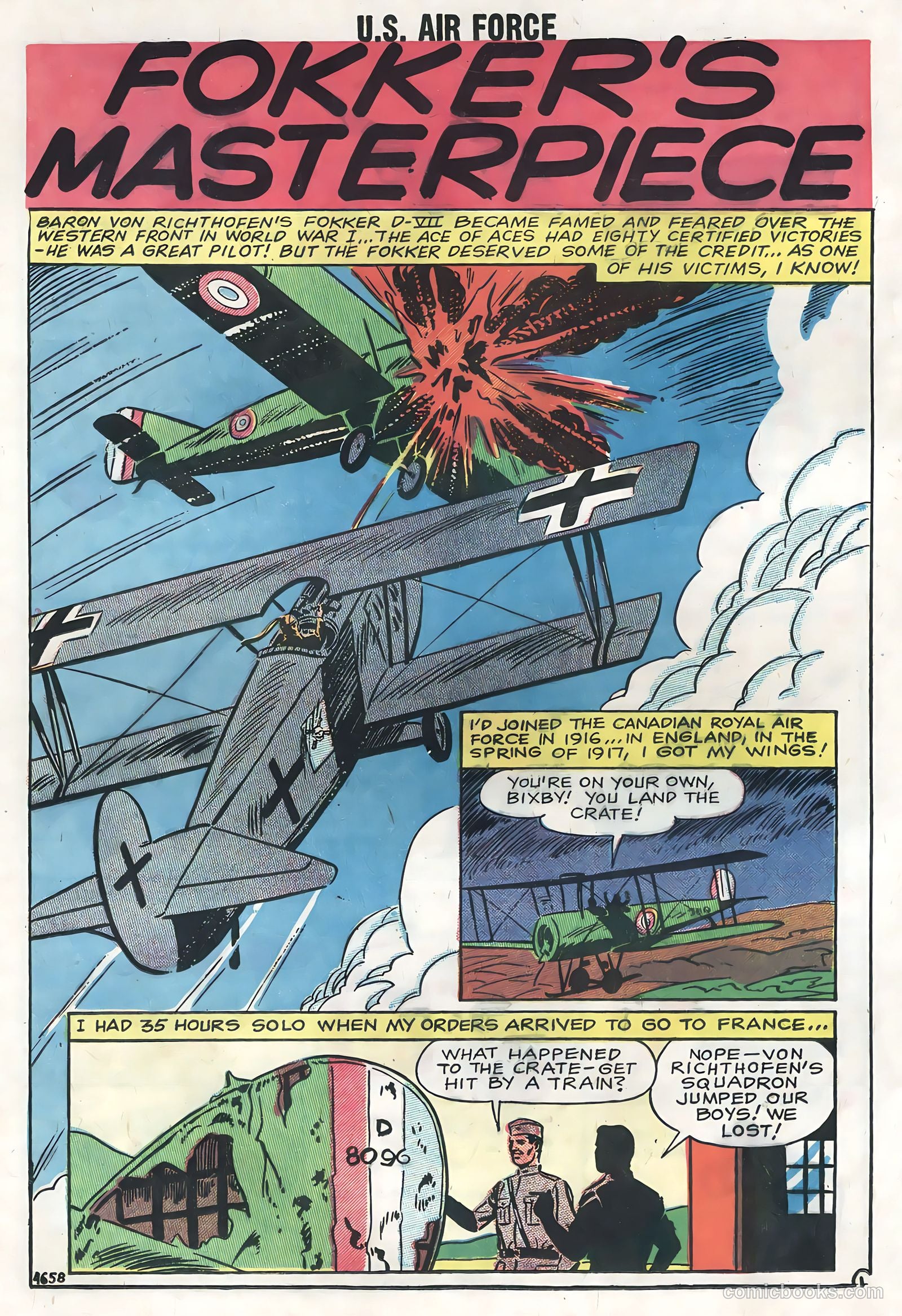 U.S. Air Force Comics #4 — page 20 of 36