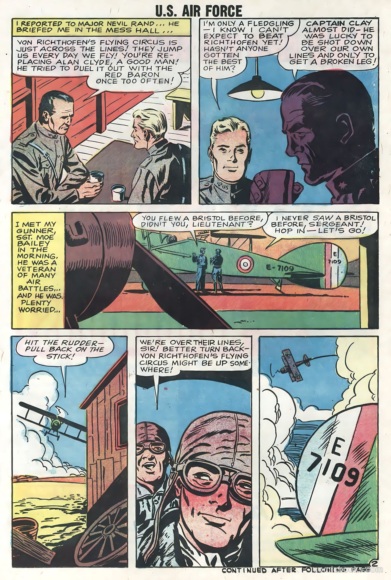 U.S. Air Force Comics #4 — page 21 of 36