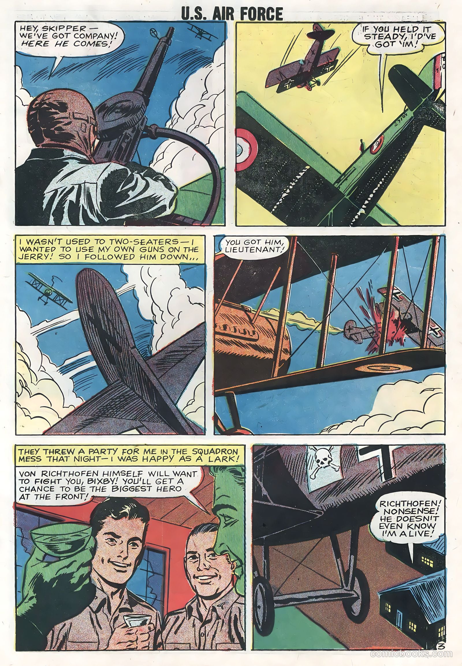 U.S. Air Force Comics #4 — page 23 of 36