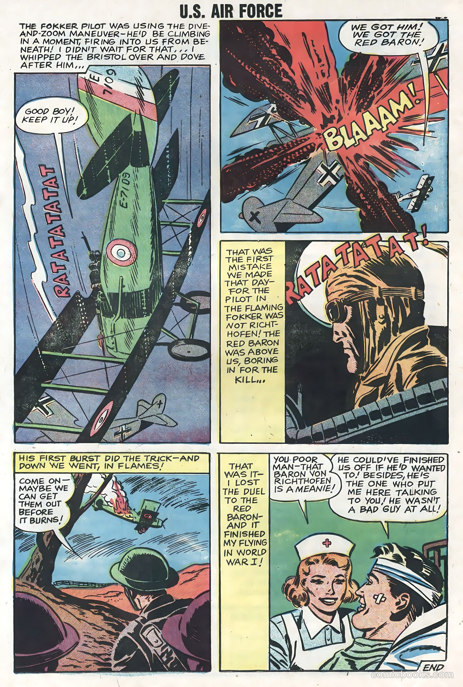 U.S. Air Force Comics #4 — page 25 of 36