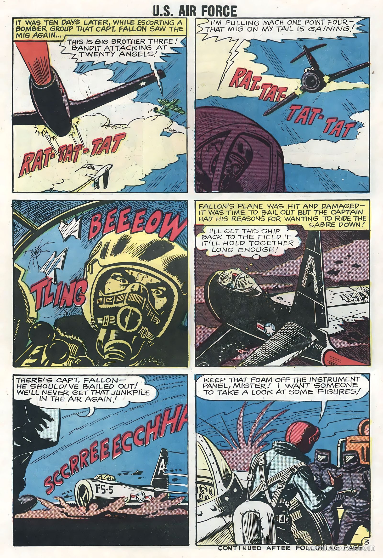 U.S. Air Force Comics #4 — page 30 of 36