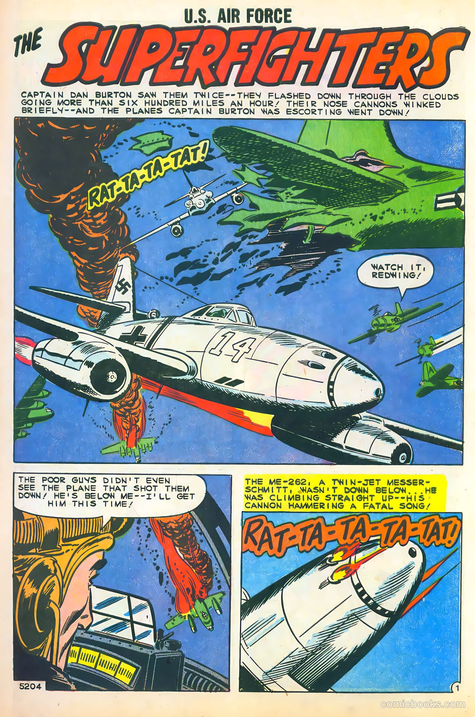 U.S. Air Force Comics #5 — page 3 of 36