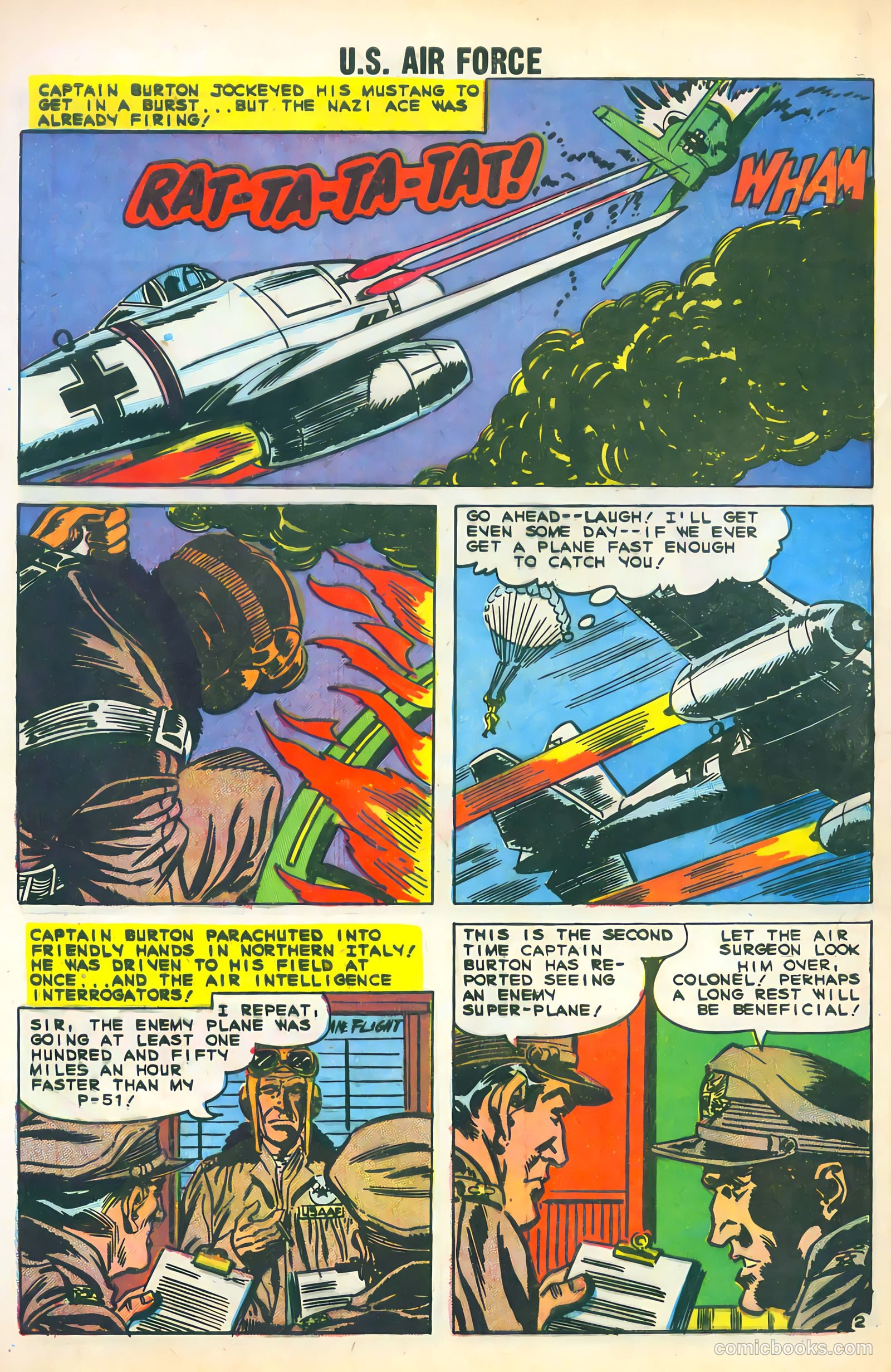 U.S. Air Force Comics #5 — page 4 of 36
