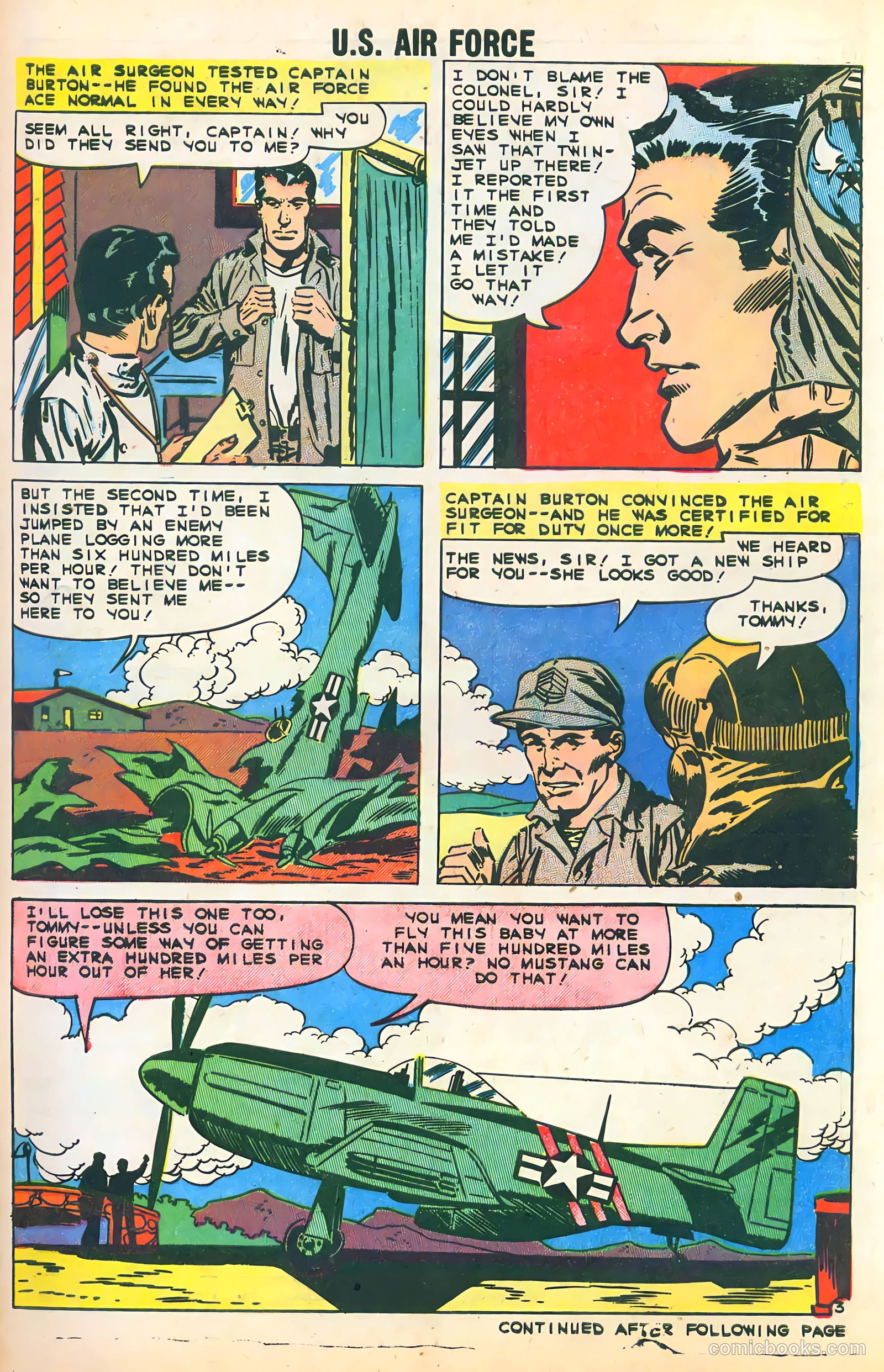U.S. Air Force Comics #5 — page 5 of 36