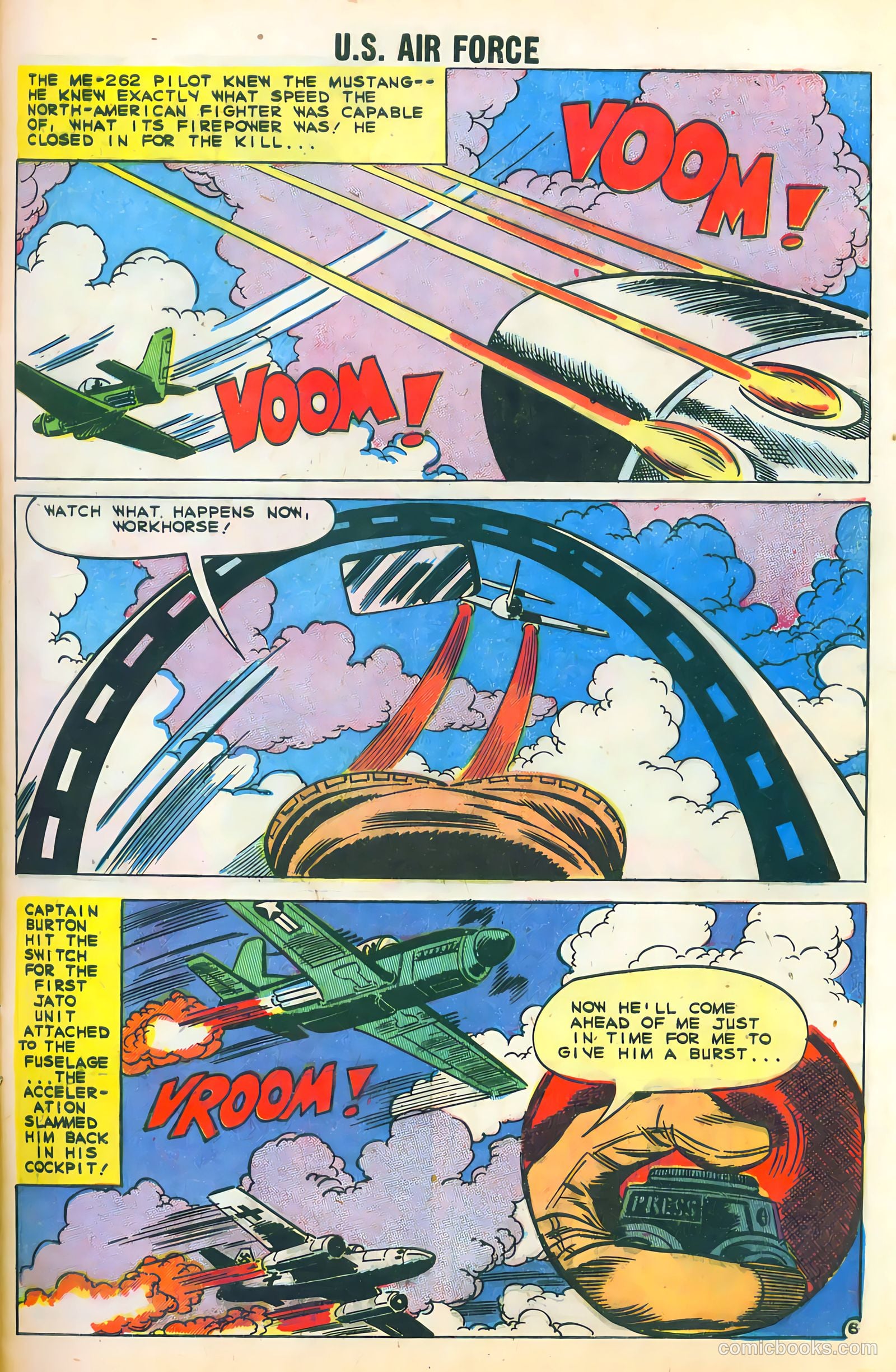 U.S. Air Force Comics #5 — page 9 of 36