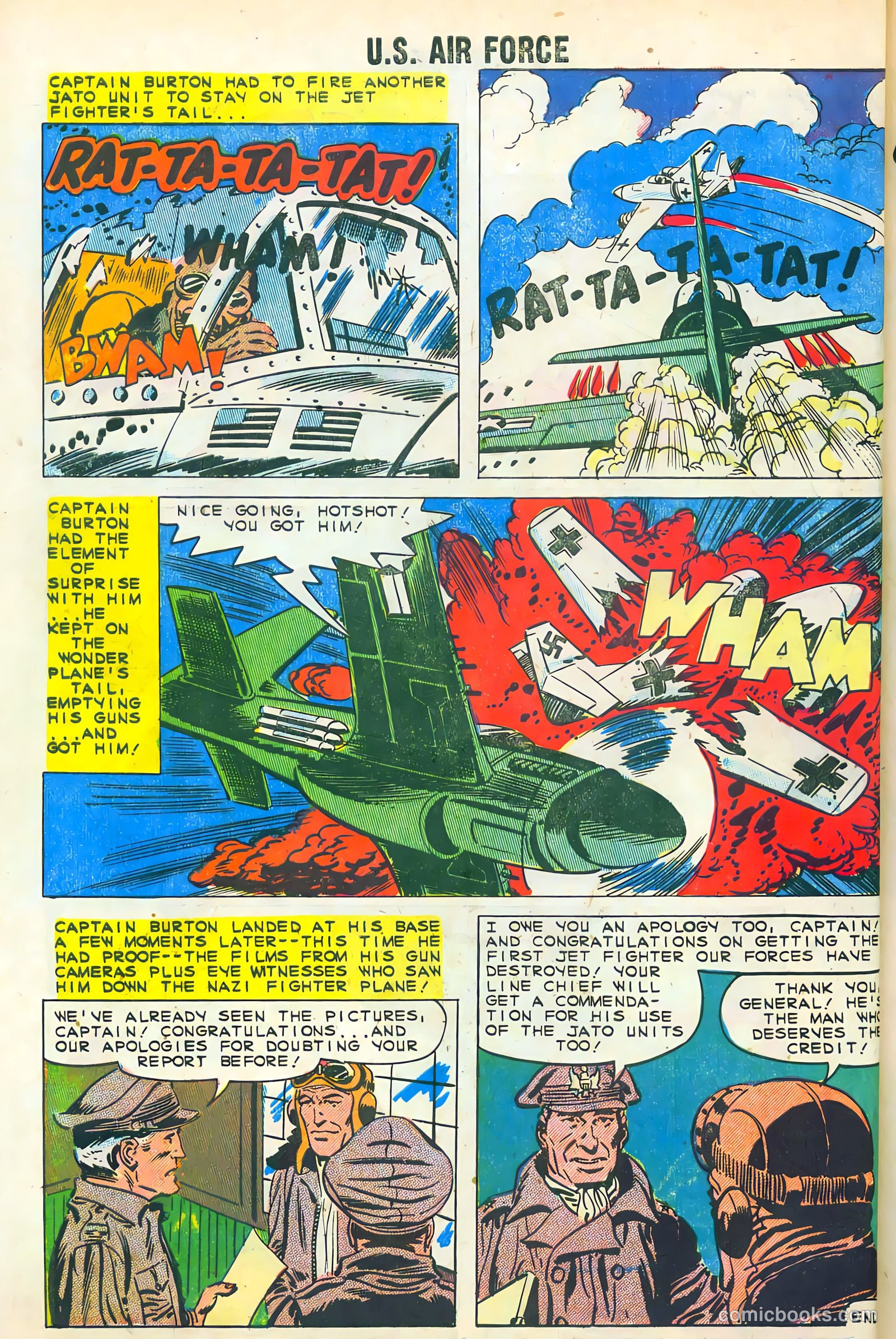 U.S. Air Force Comics #5 — page 10 of 36