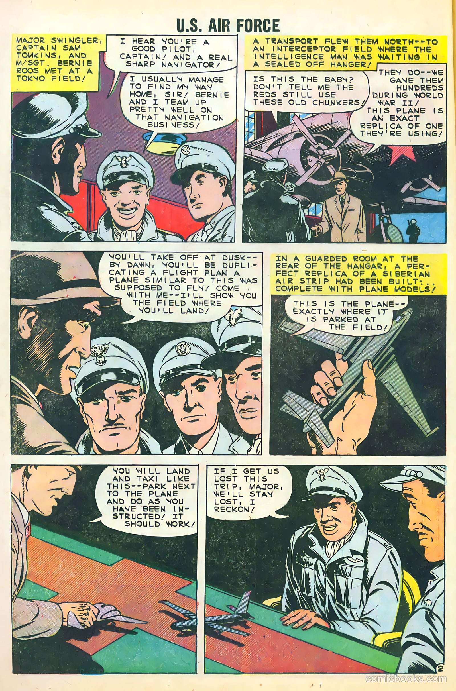 U.S. Air Force Comics #5 — page 12 of 36