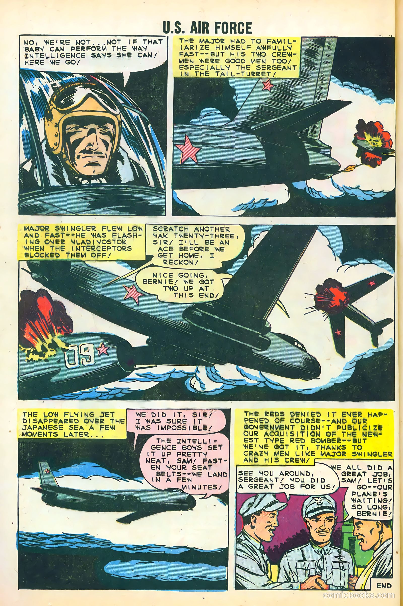 U.S. Air Force Comics #5 — page 16 of 36
