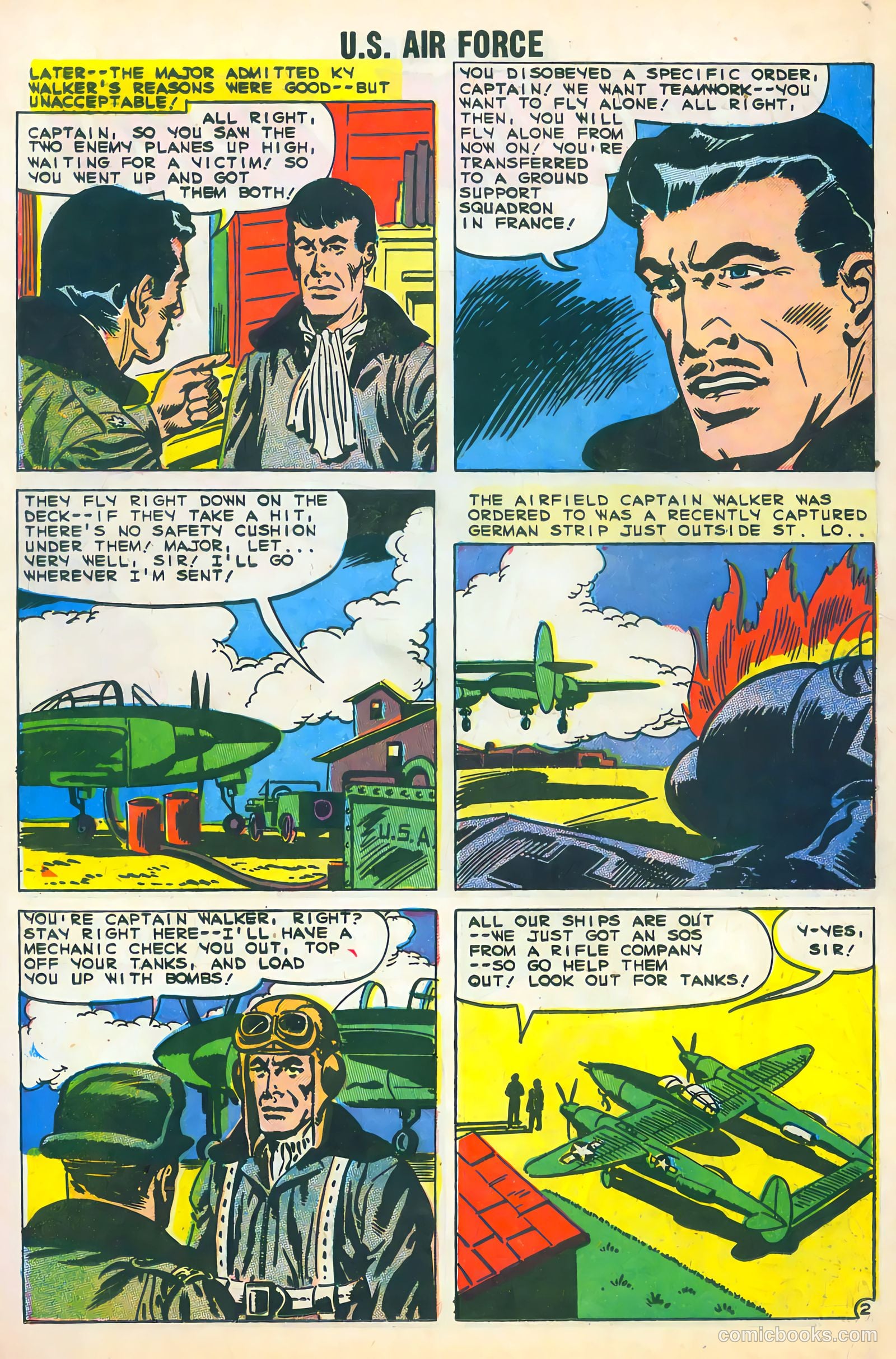 U.S. Air Force Comics #5 — page 18 of 36